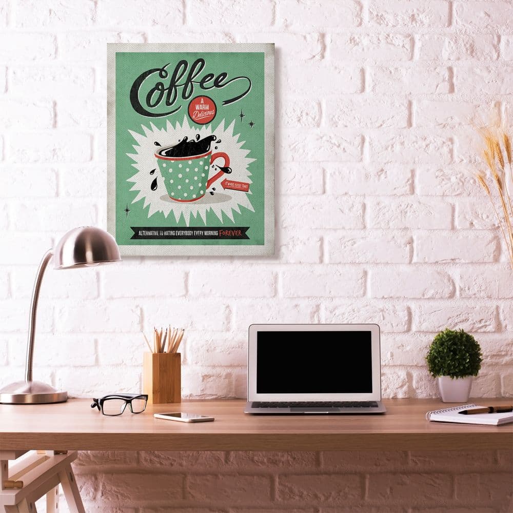 Stupell Industries Coffee Cure Canvas Wall Art