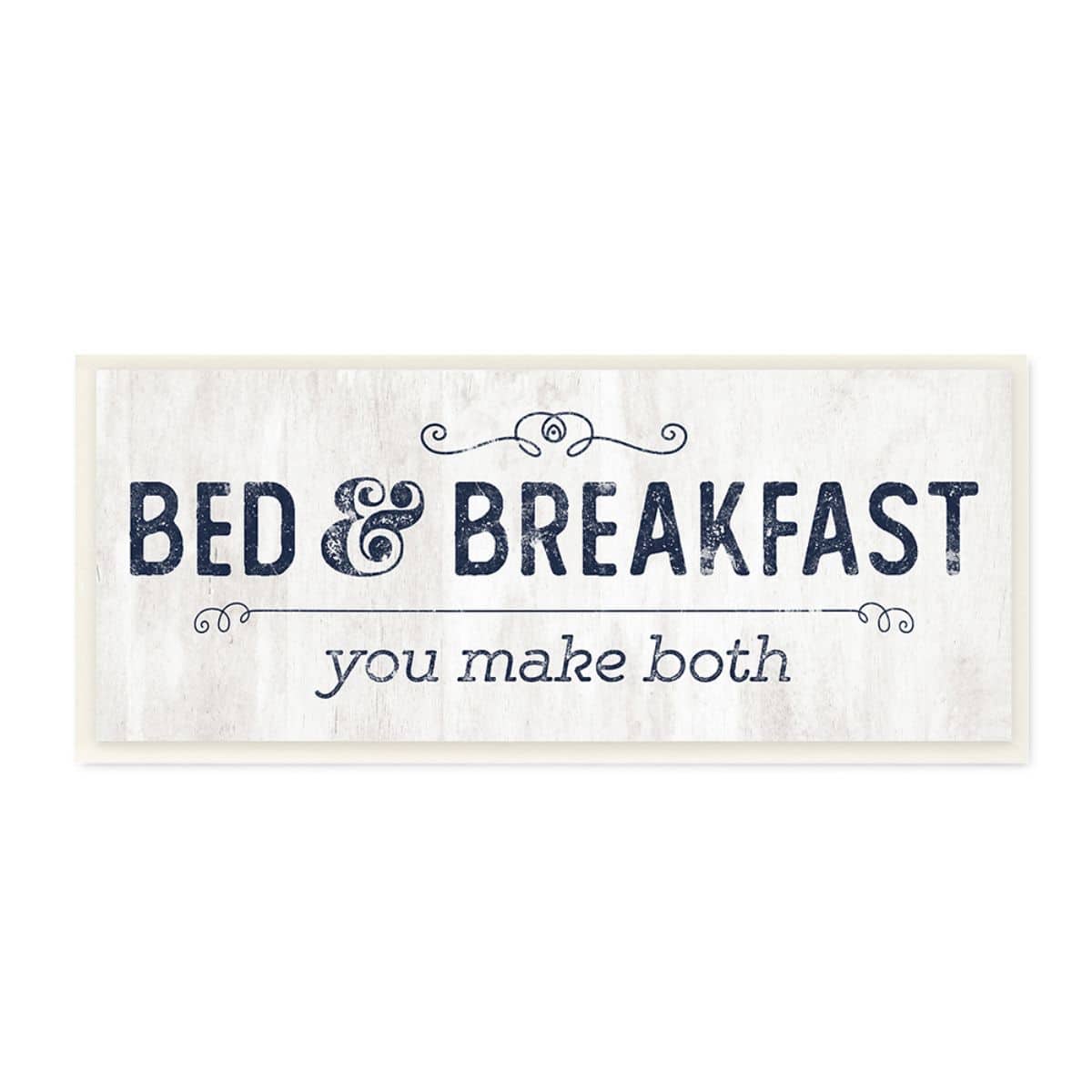 Stupell Industries Self-Serve Bed and Breakfast Rustic Home Sign Wood Wall Plaque