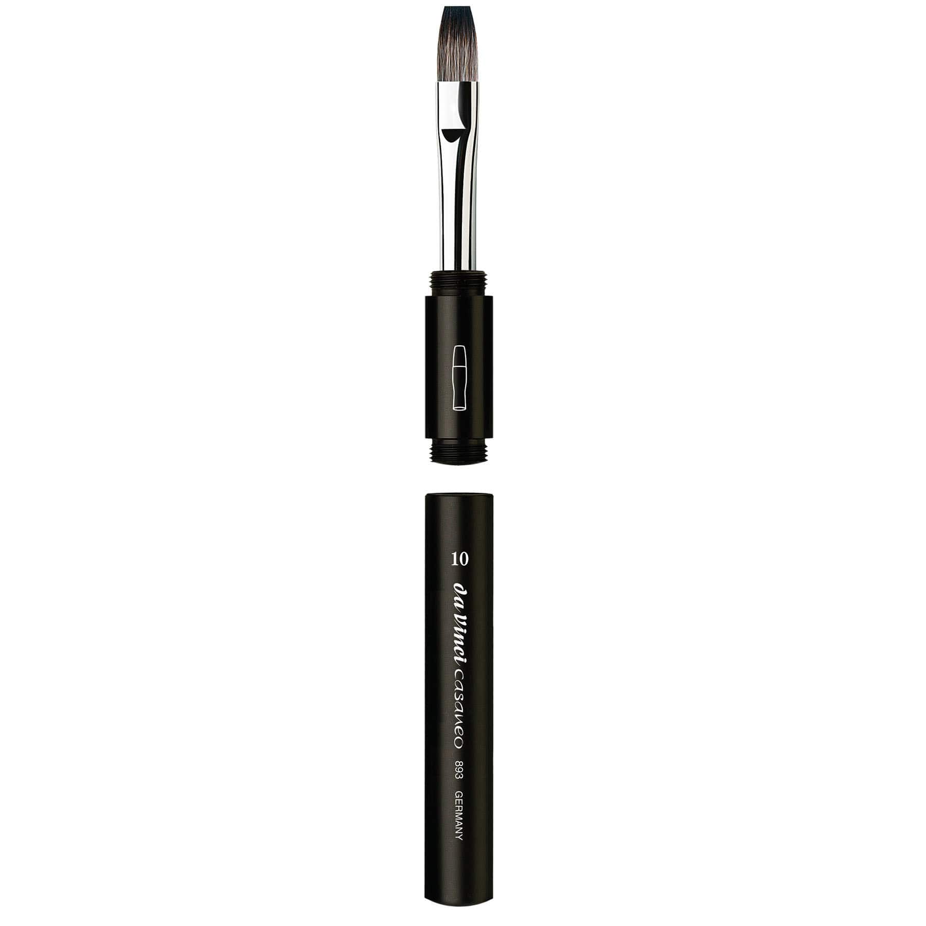 da Vinci CASANEO Series 893TP Size 10 Pocket Synthetic Flat Travel Brush