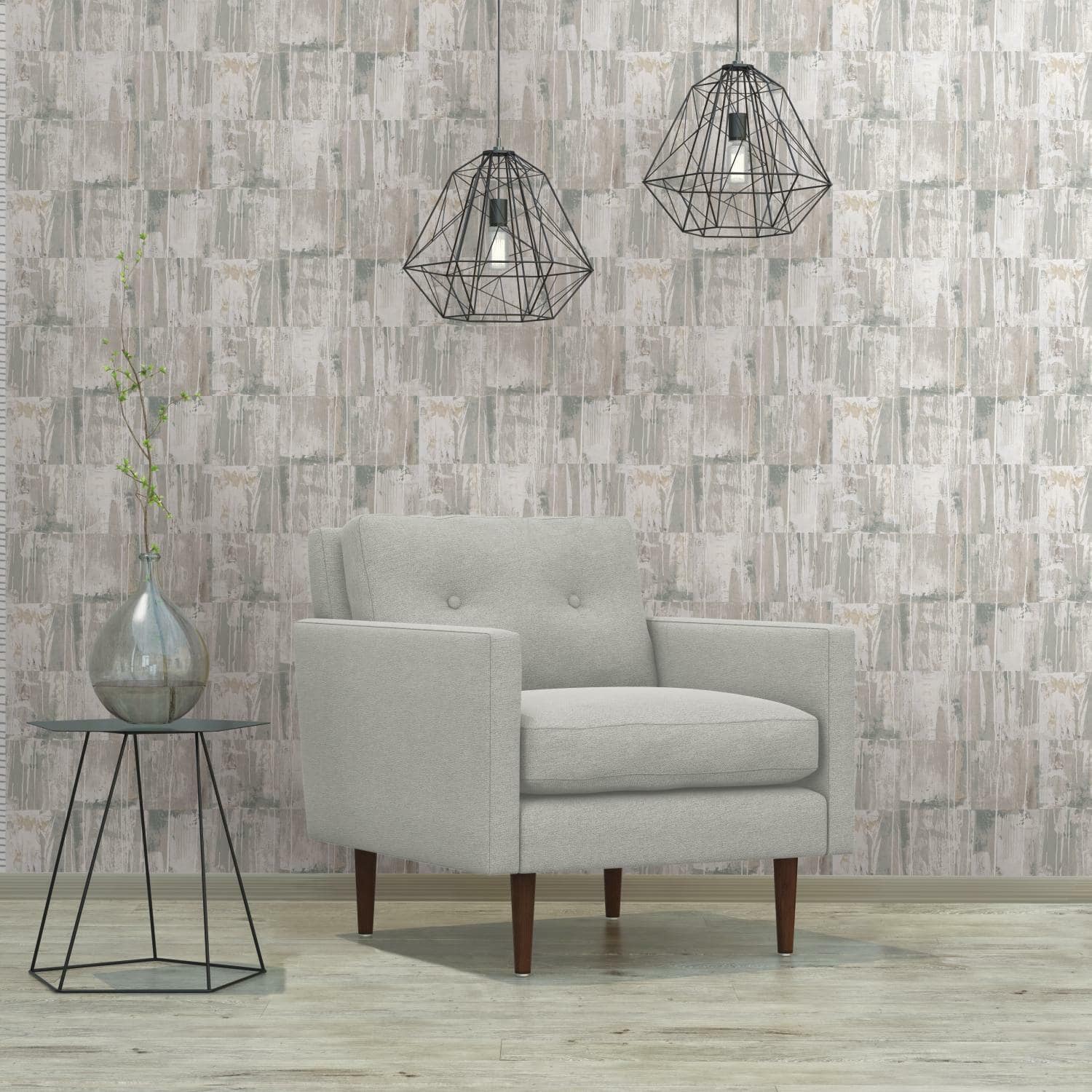 RoomMates Washout Peel & Stick Wallpaper