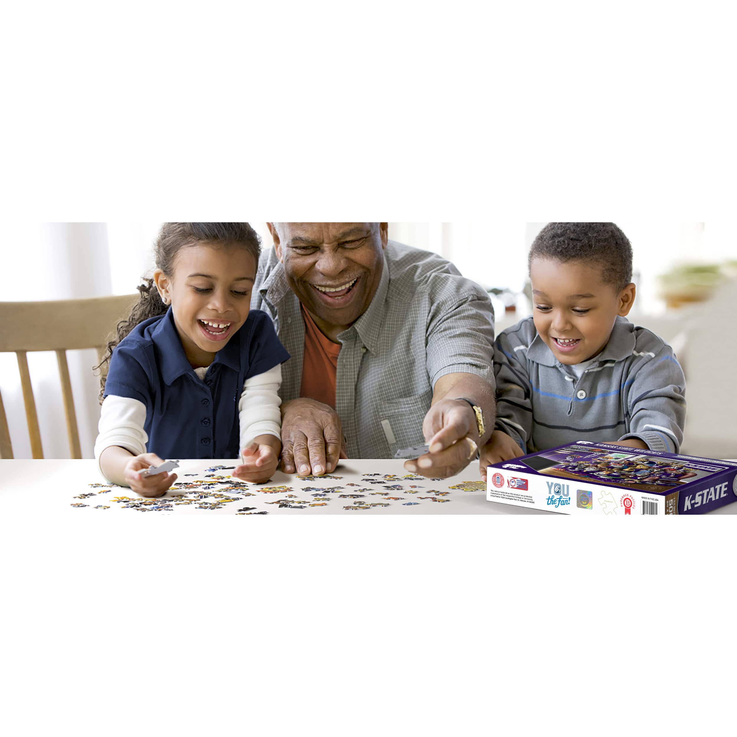 College Football Purebred Fans A Real Nailbiter 500 Piece Puzzle