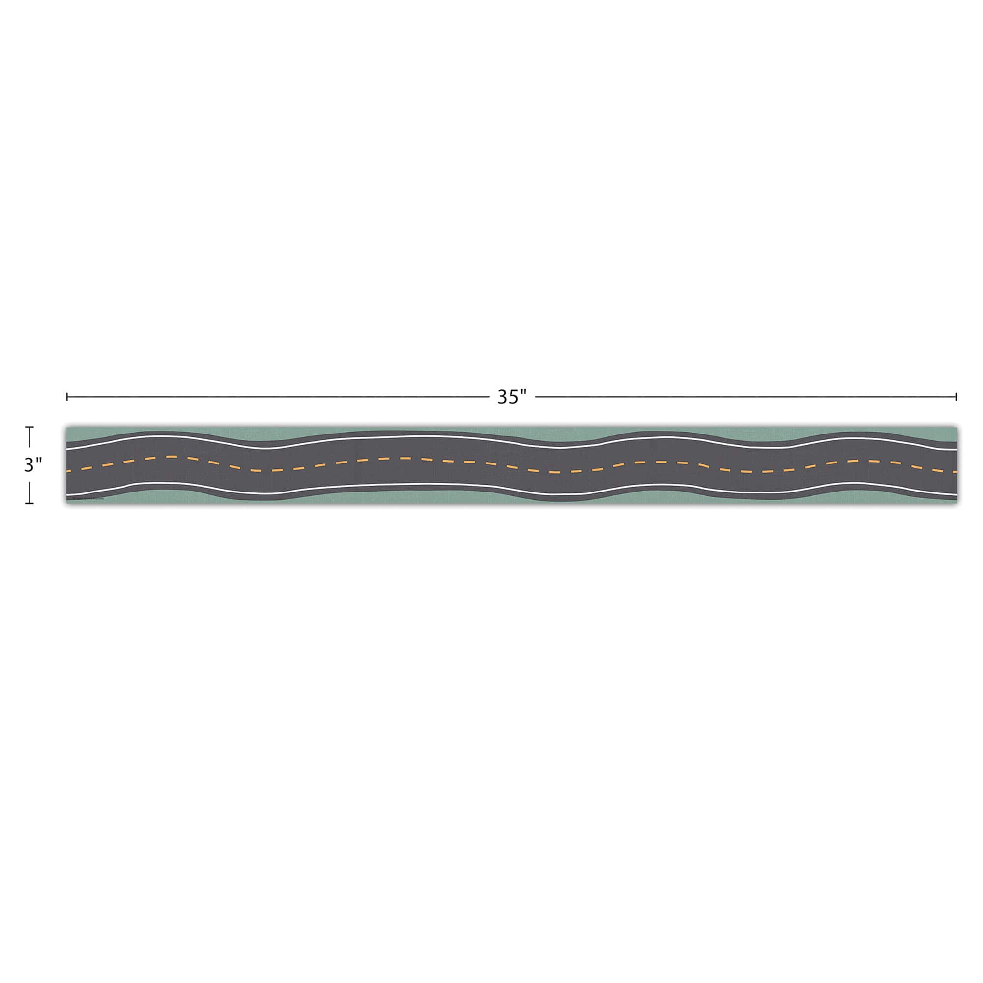Teacher Created Resources® Road Trip Straight Border Trim, 6 Packs of 12