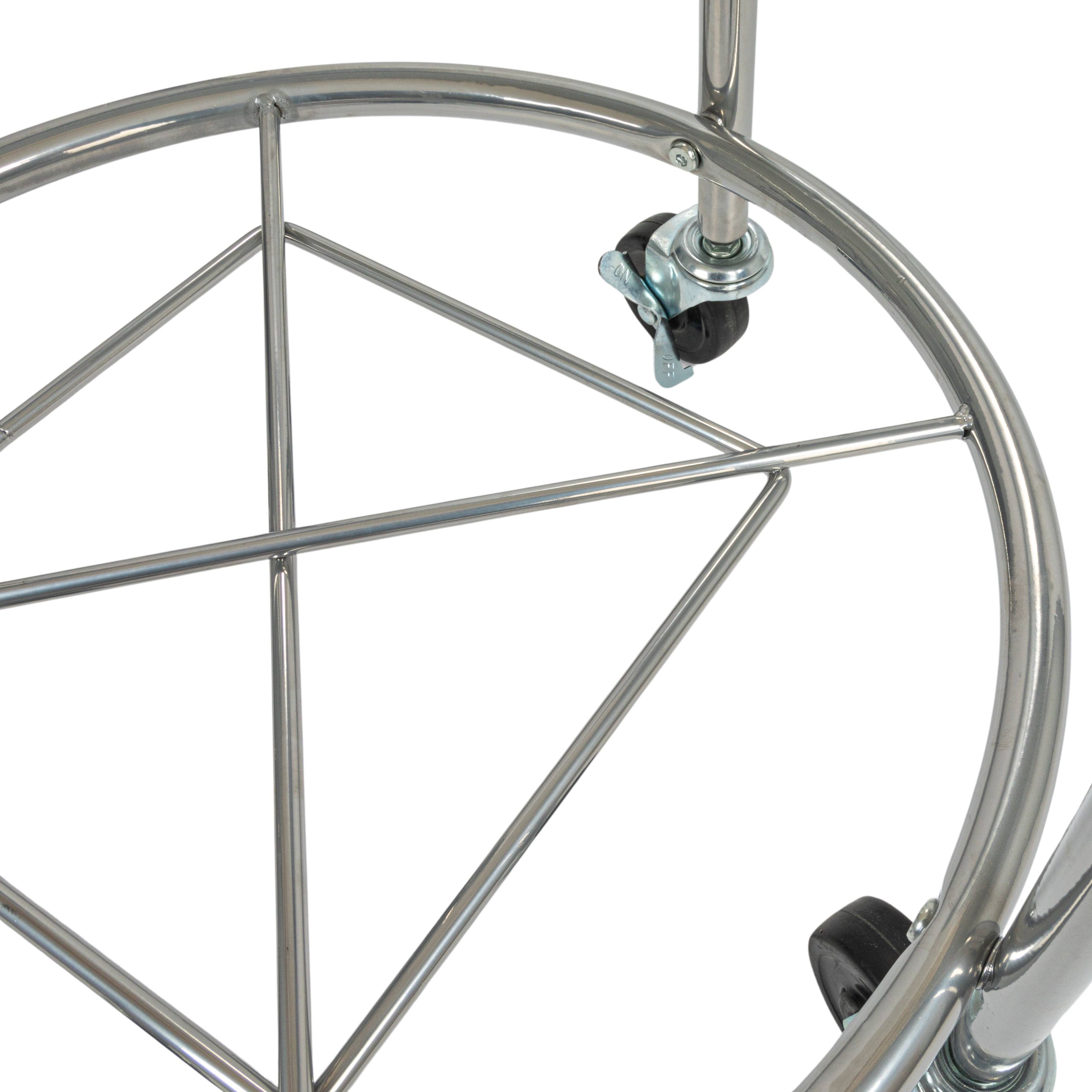 Household Essentials Round Laundry Basket with Wheels
