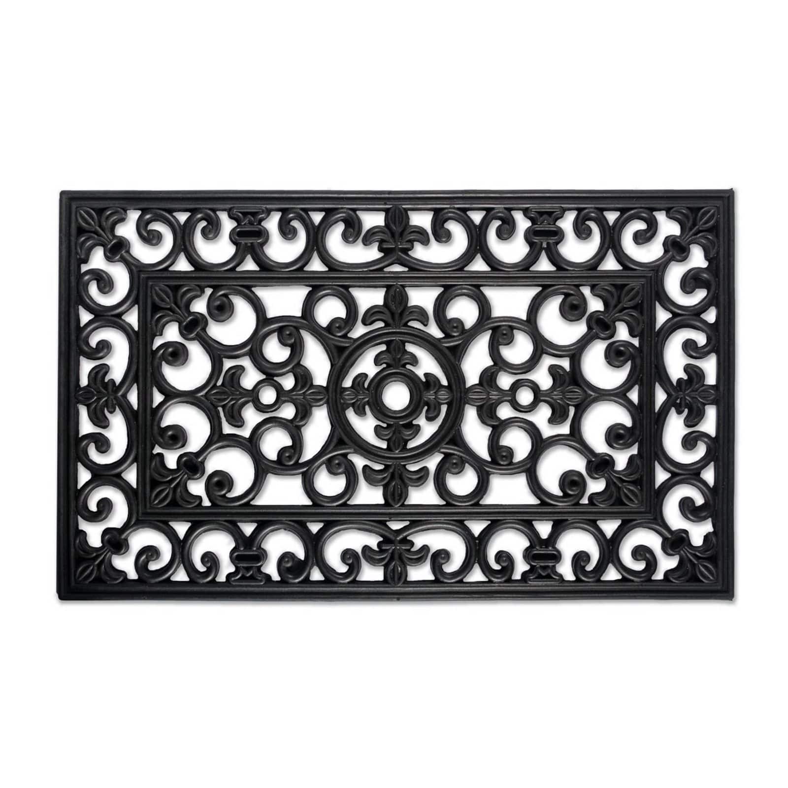 DII® Rubber Scroll Doormat