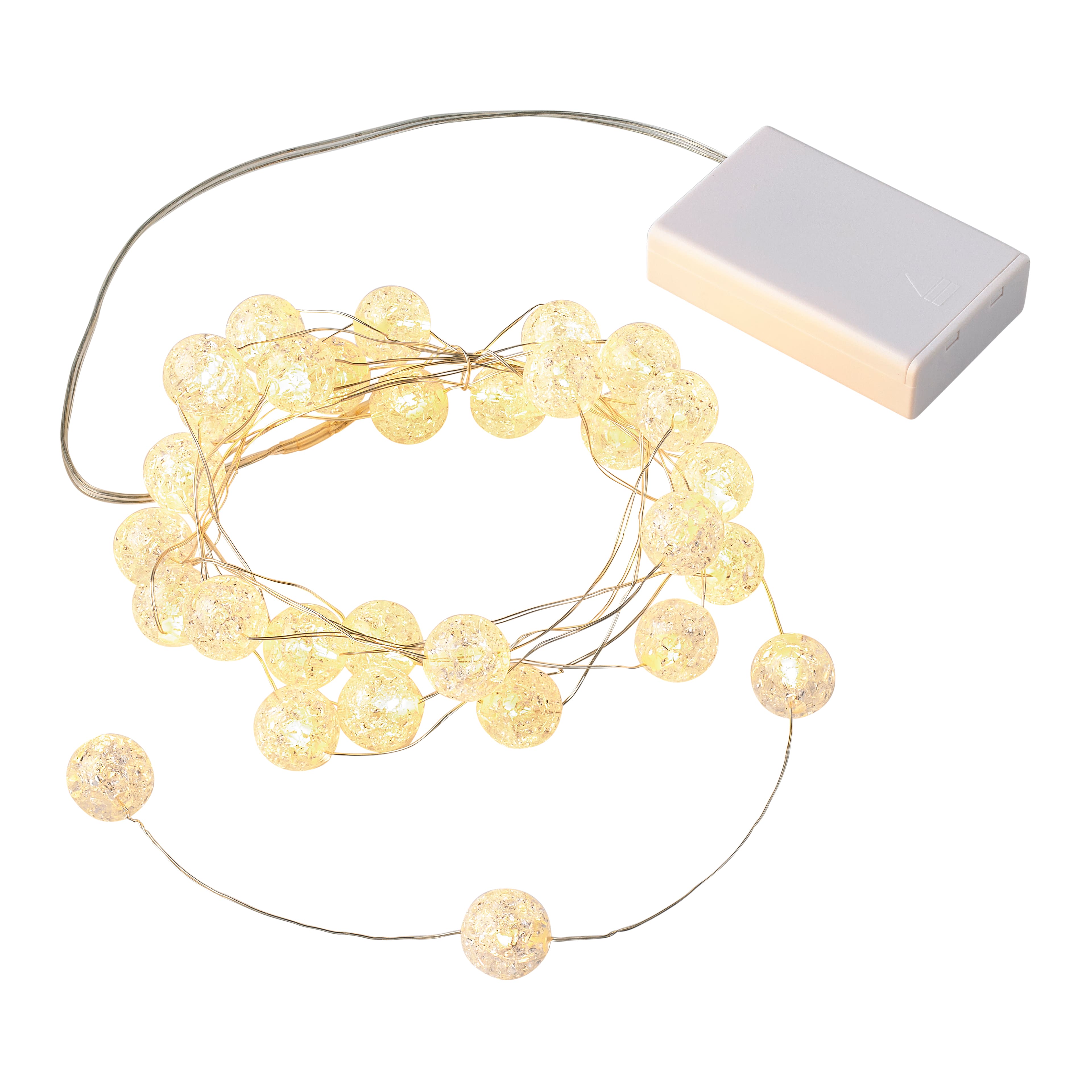 8 Pack: 30ct. Crackle Ball LED String Lights by Ashland™