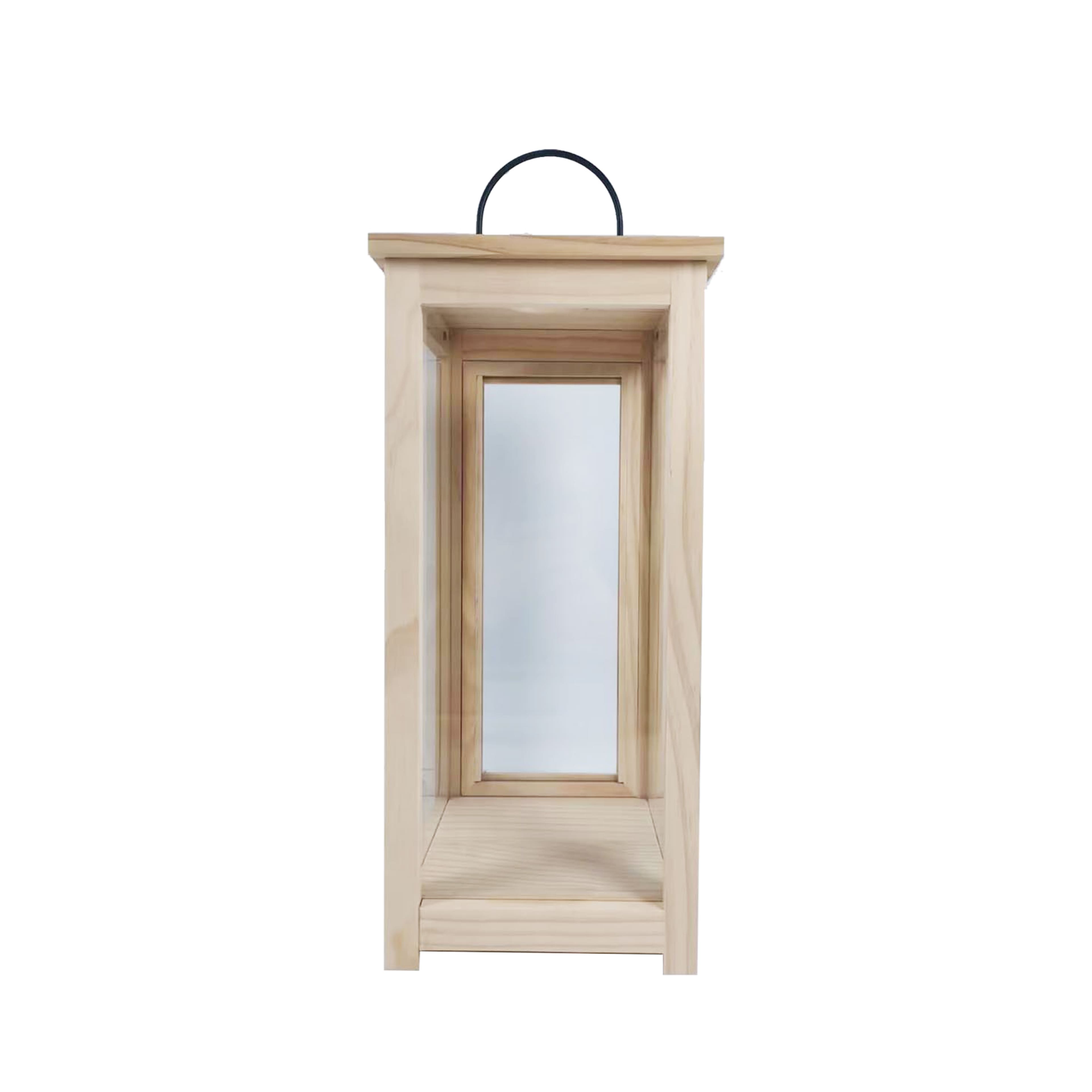 DIY Wood & Glass Window Lantern by Make Market®