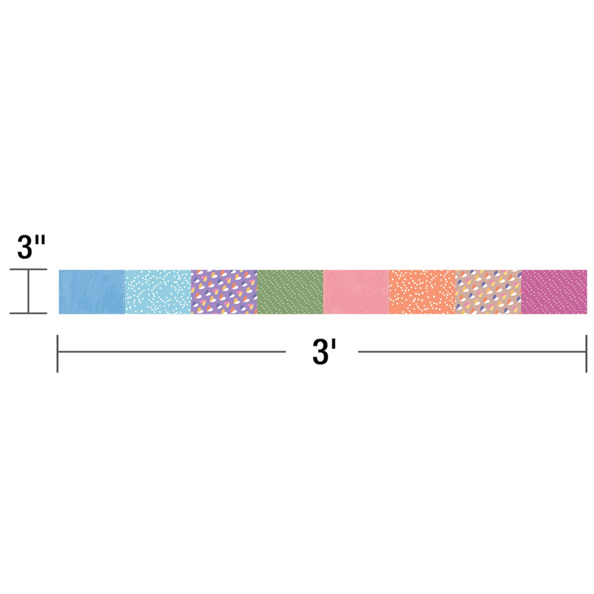 Carson Dellosa® Cool Patchwork Straight Borders Sets,  6ct.
