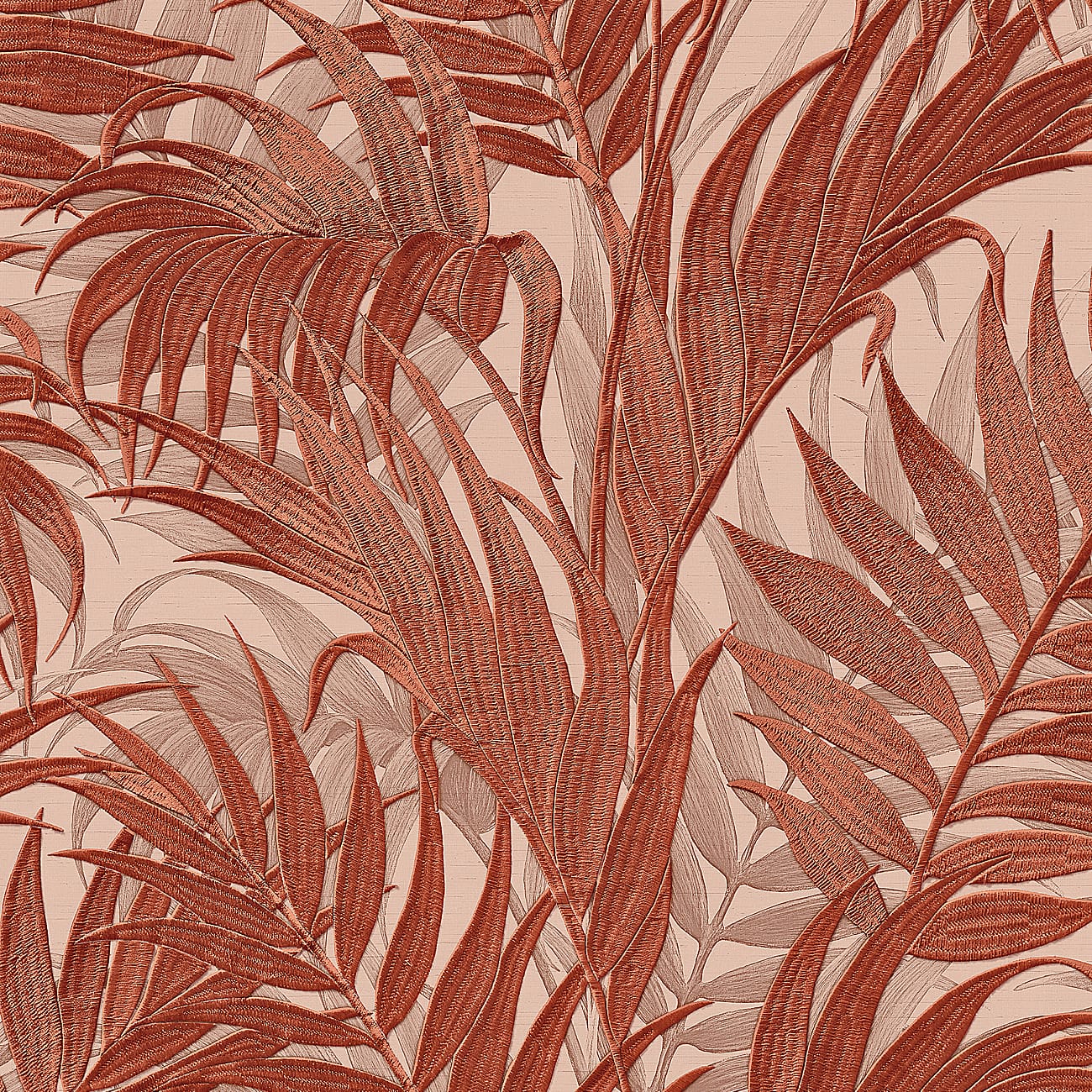 Designs Direct Embroidered Palm Wallpaper