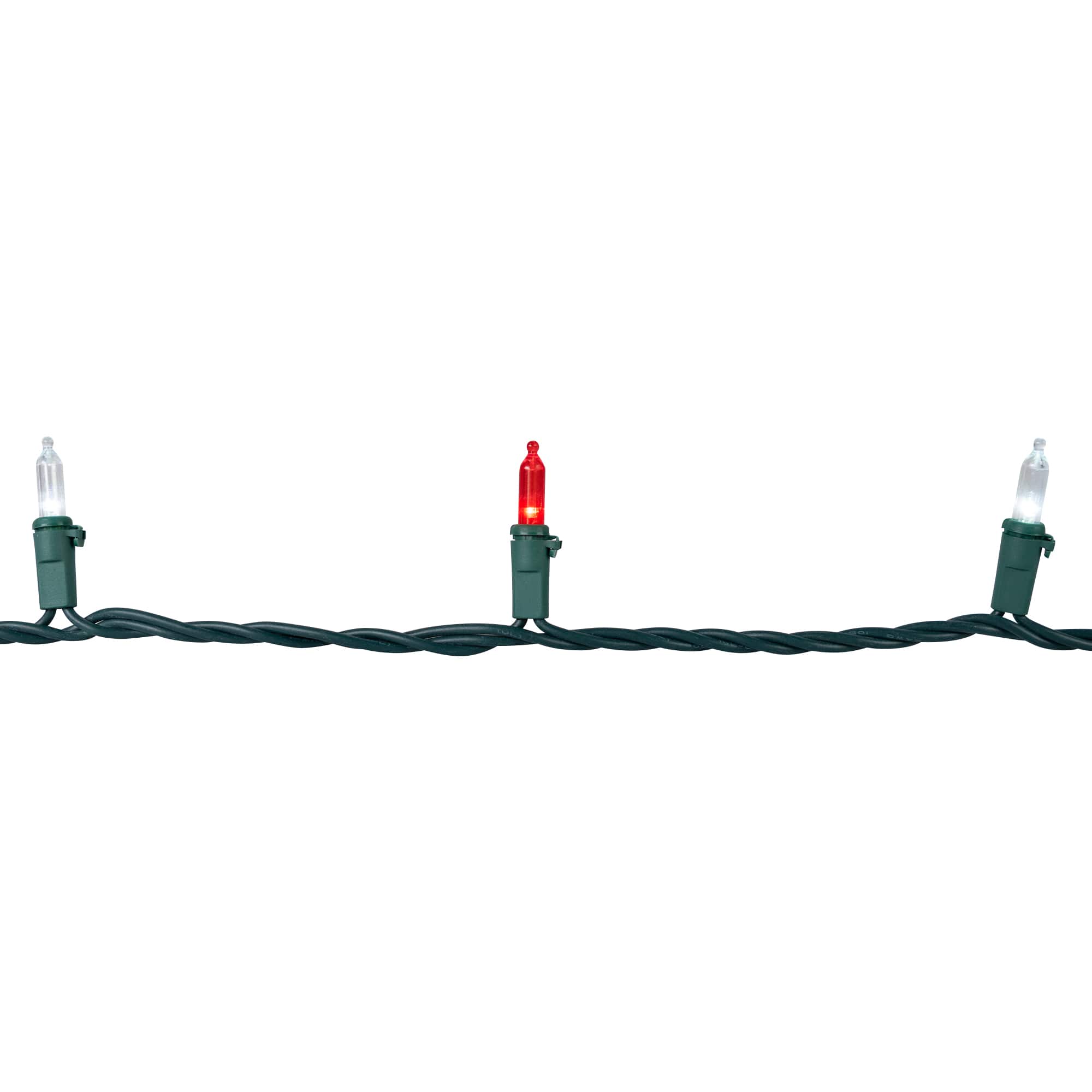 100ct. LED Mini Christmas Lights With Green Wire