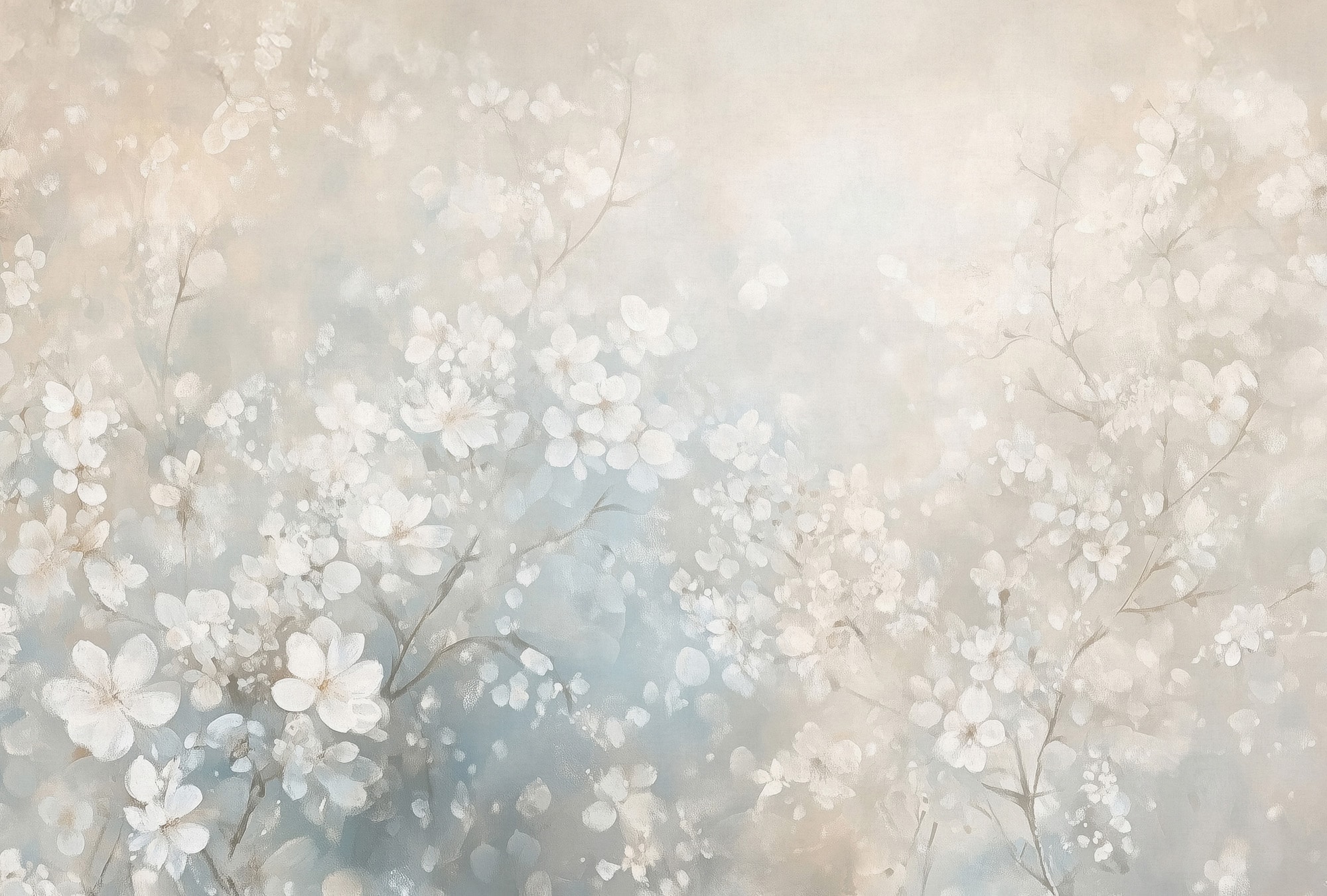 Designs Direct Bloom Ballet Beige Wall Mural