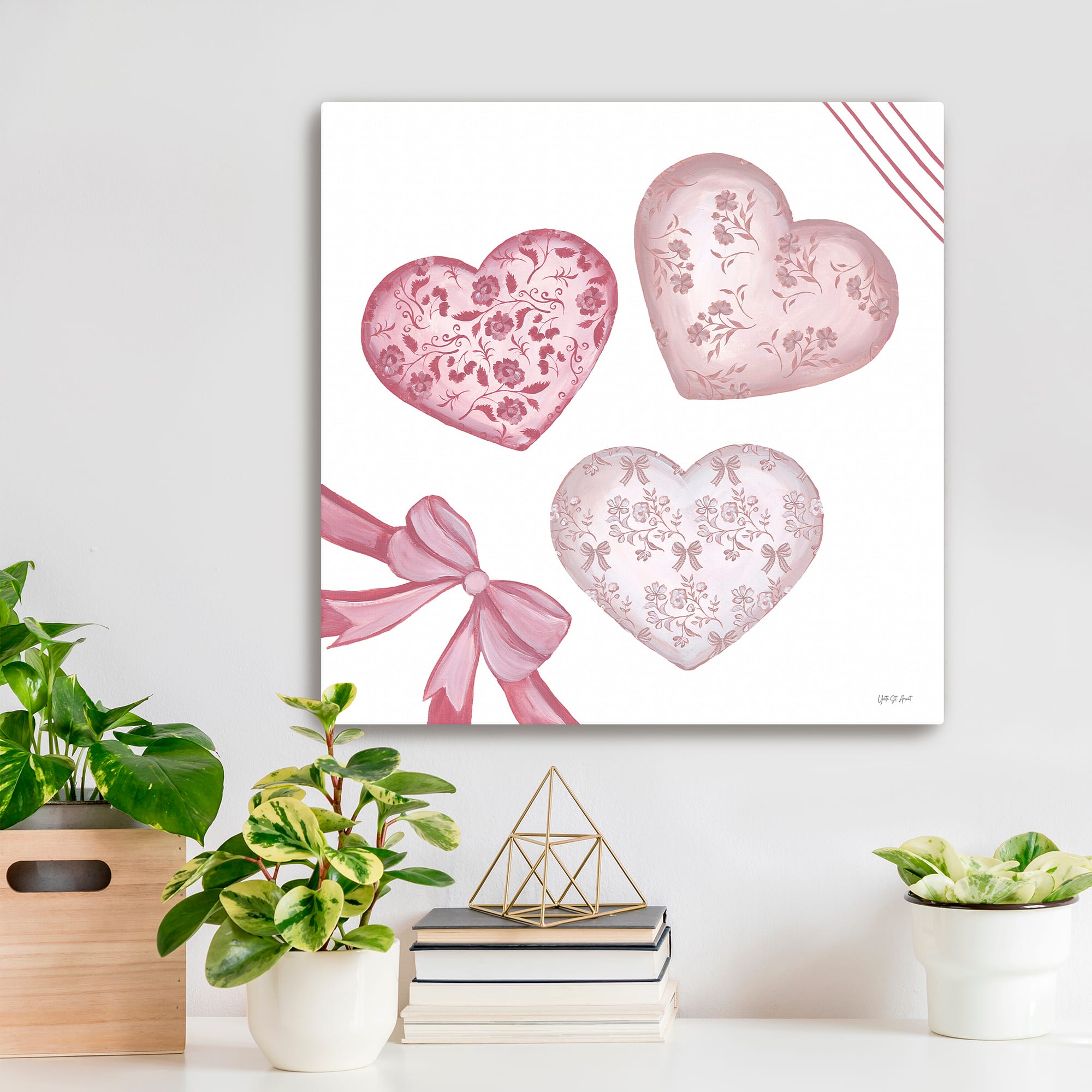 Coquestte Valentine VIII Canvas Giclée Art