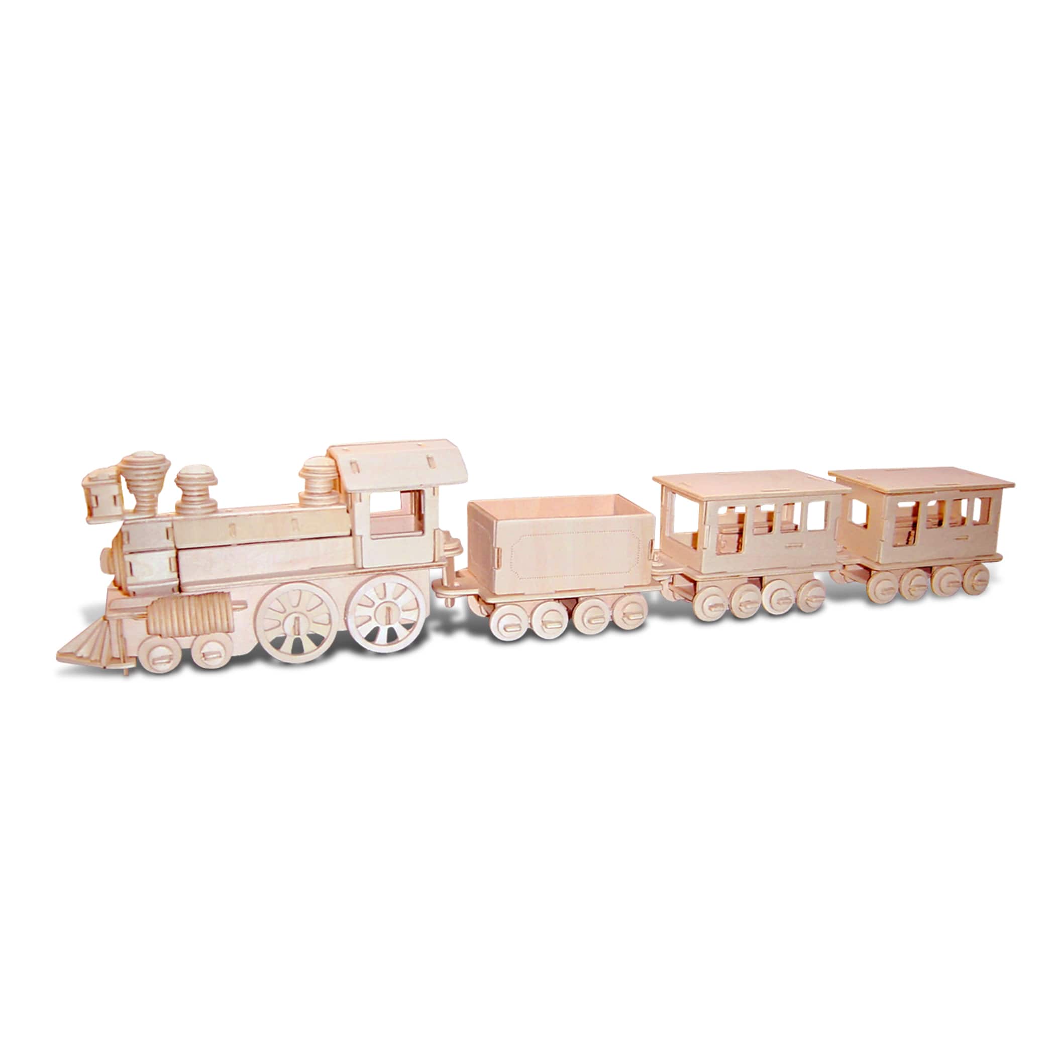 University Games Train 130 Piece Wooden Puzzle