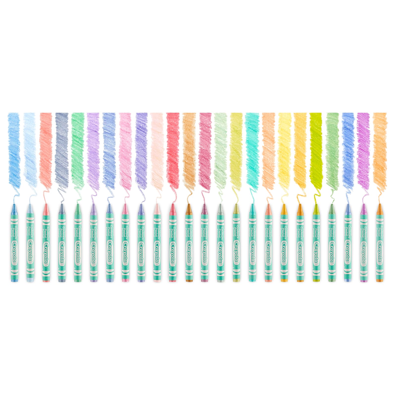 Crayola® Pastel Crayons, 6 Packs of 24