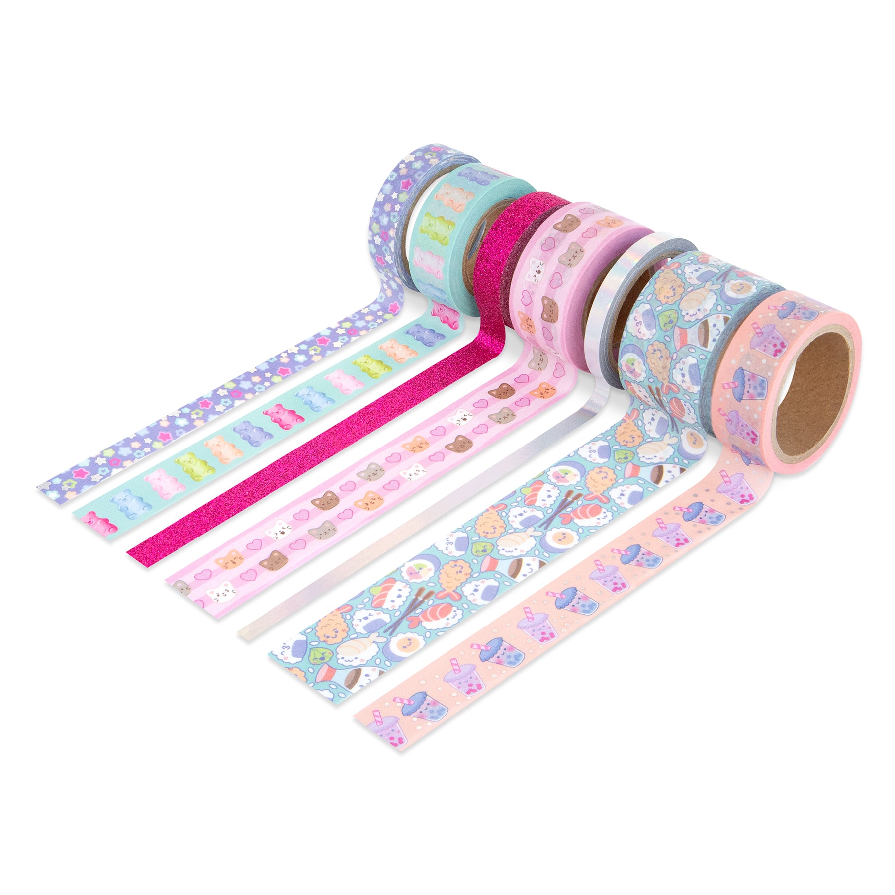 7-Piece Joy Jelly Washi Tape Tube by Recollections™