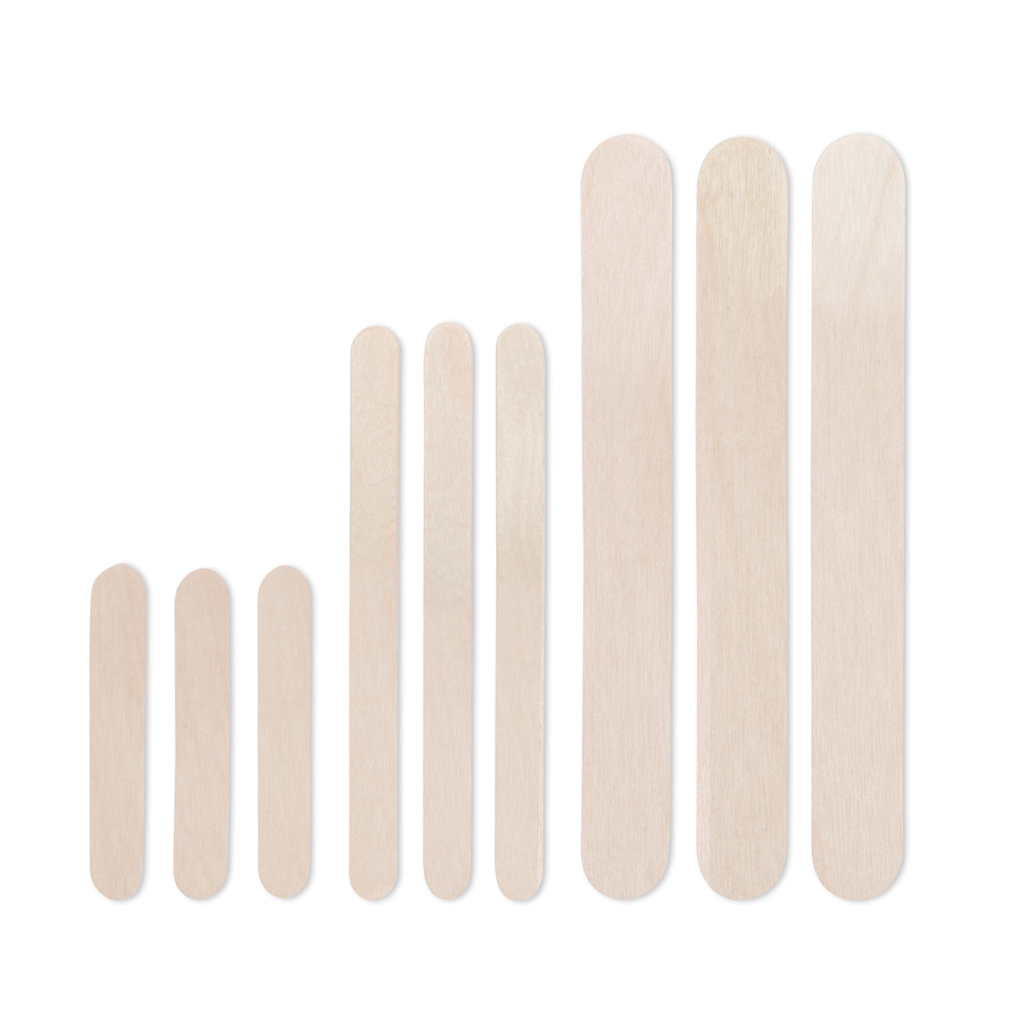 10 Packs: 1,000 ct. (10,000 total) Mixed Craft Sticks by Creatology™