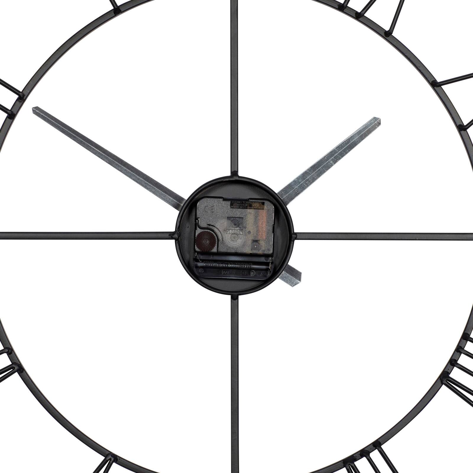 CosmoLiving by Cosmopolitan 24" Metal Square Wall Clock