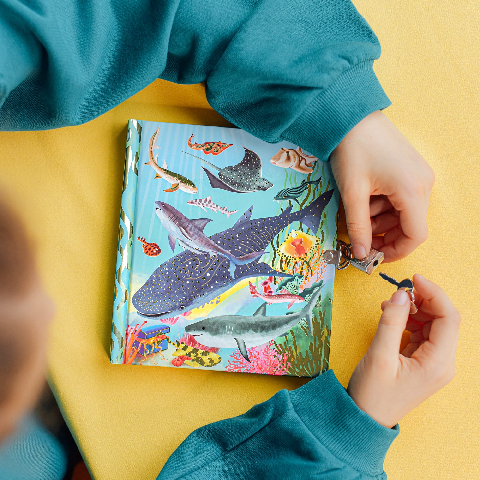 eeBoo Sharks & Friends Journal