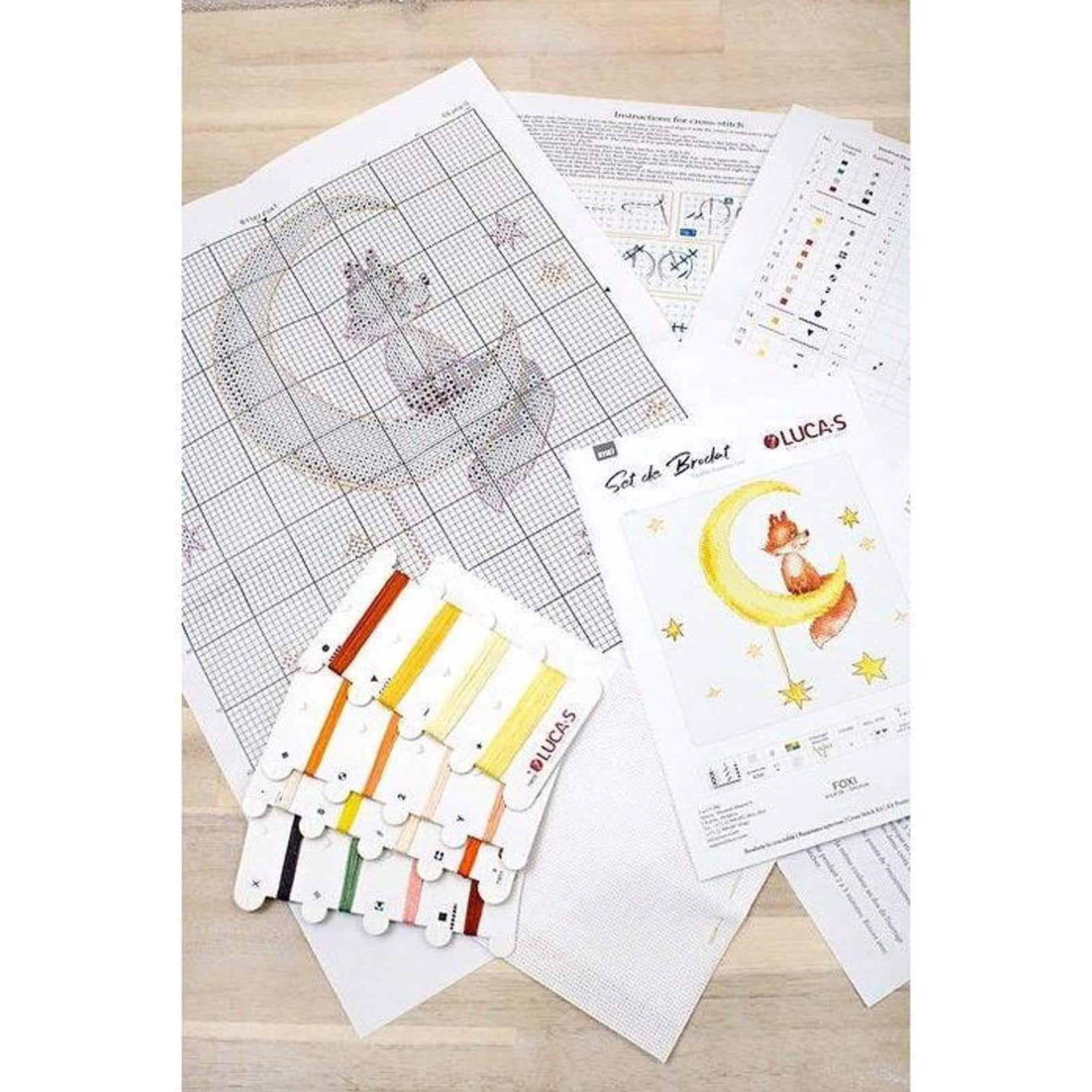Luca-s Fox Counted Cross Stitch Kit