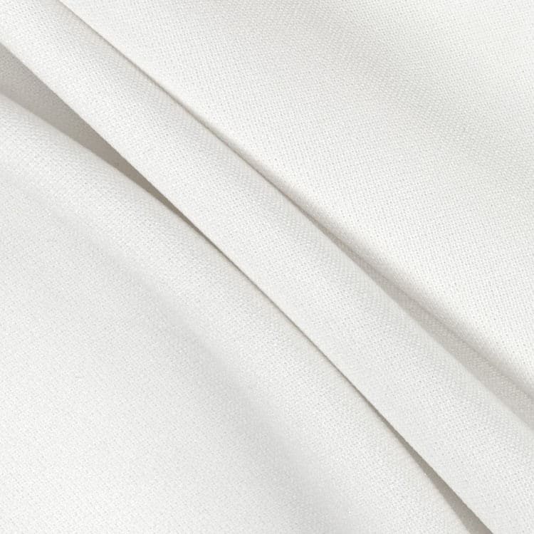 White Scuba Double Knit