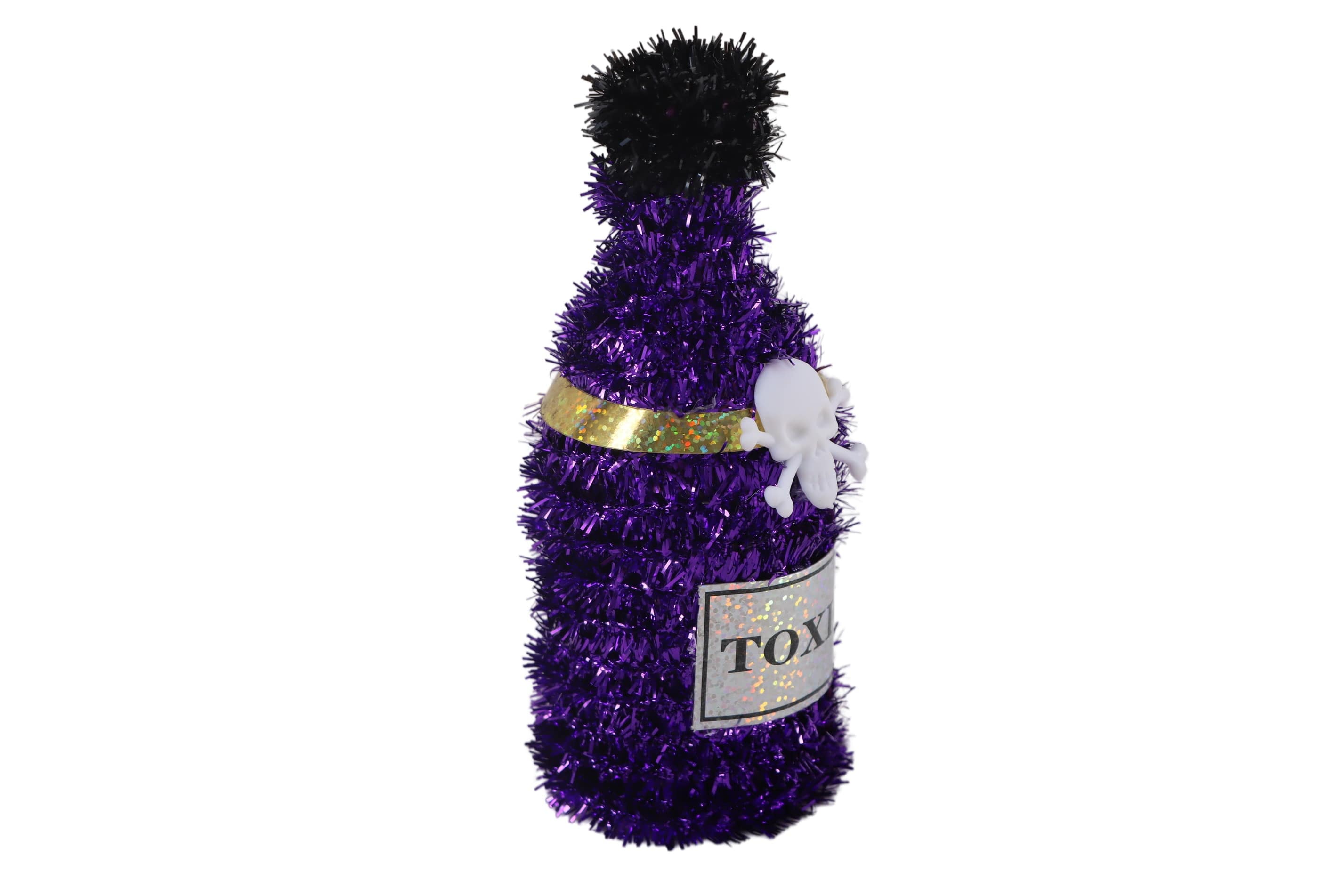 6" Tinsel Poison Bottle by Ashland