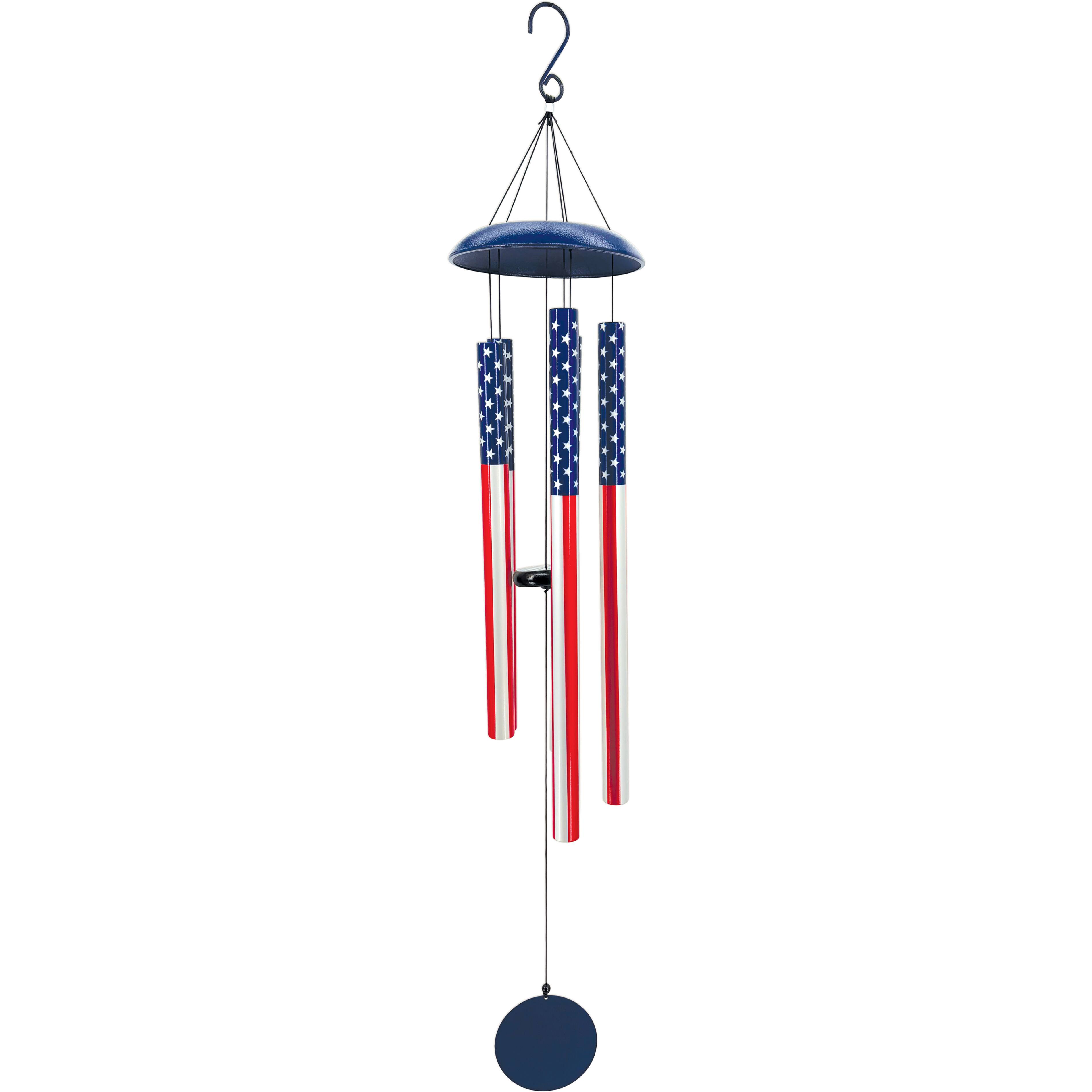 Sunset Vista Designs® Stars & Stripes Americana Wind Chime