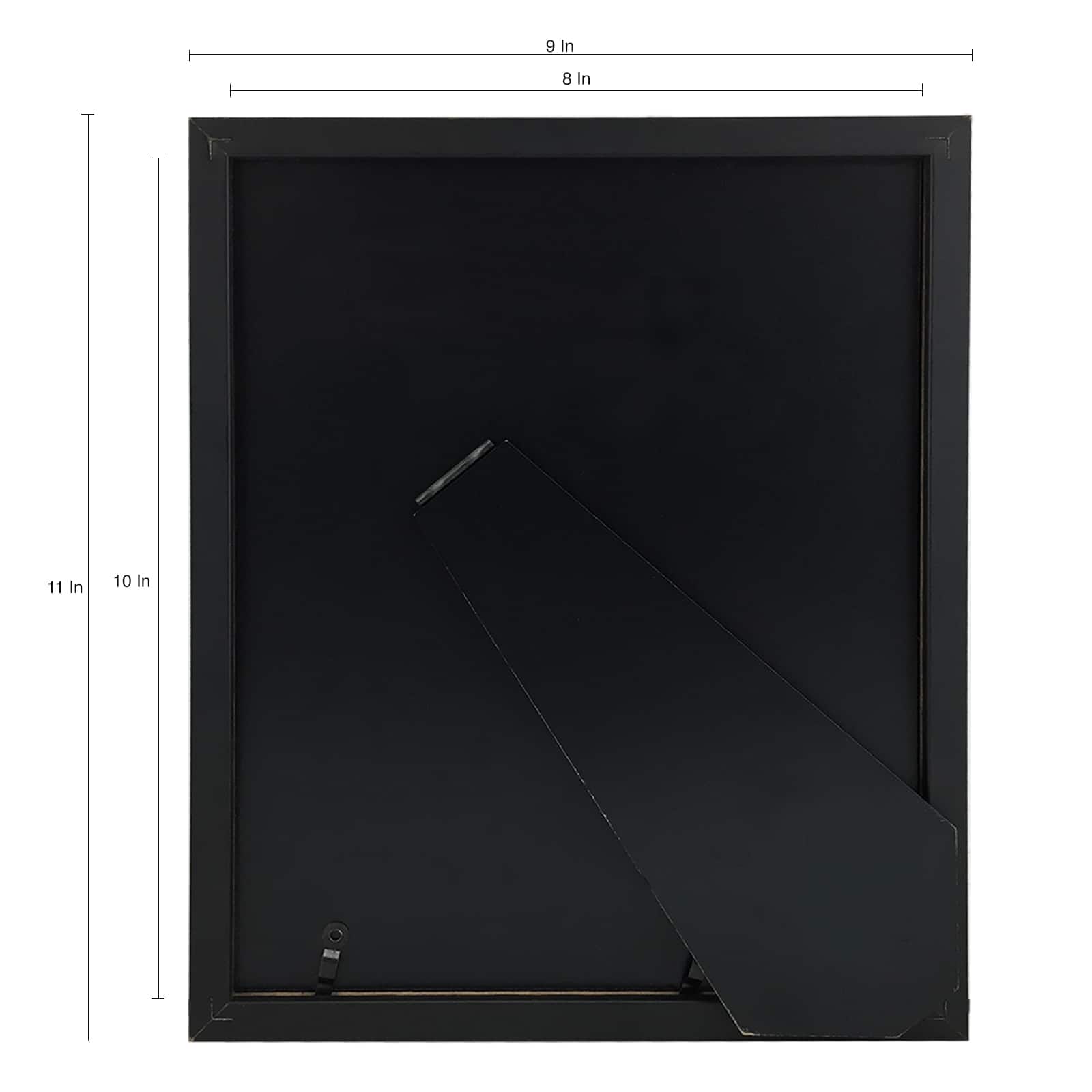 Expressions™ 5" x 7" Dark Oak Cross Grain Frame with Mat by Studio Décor®