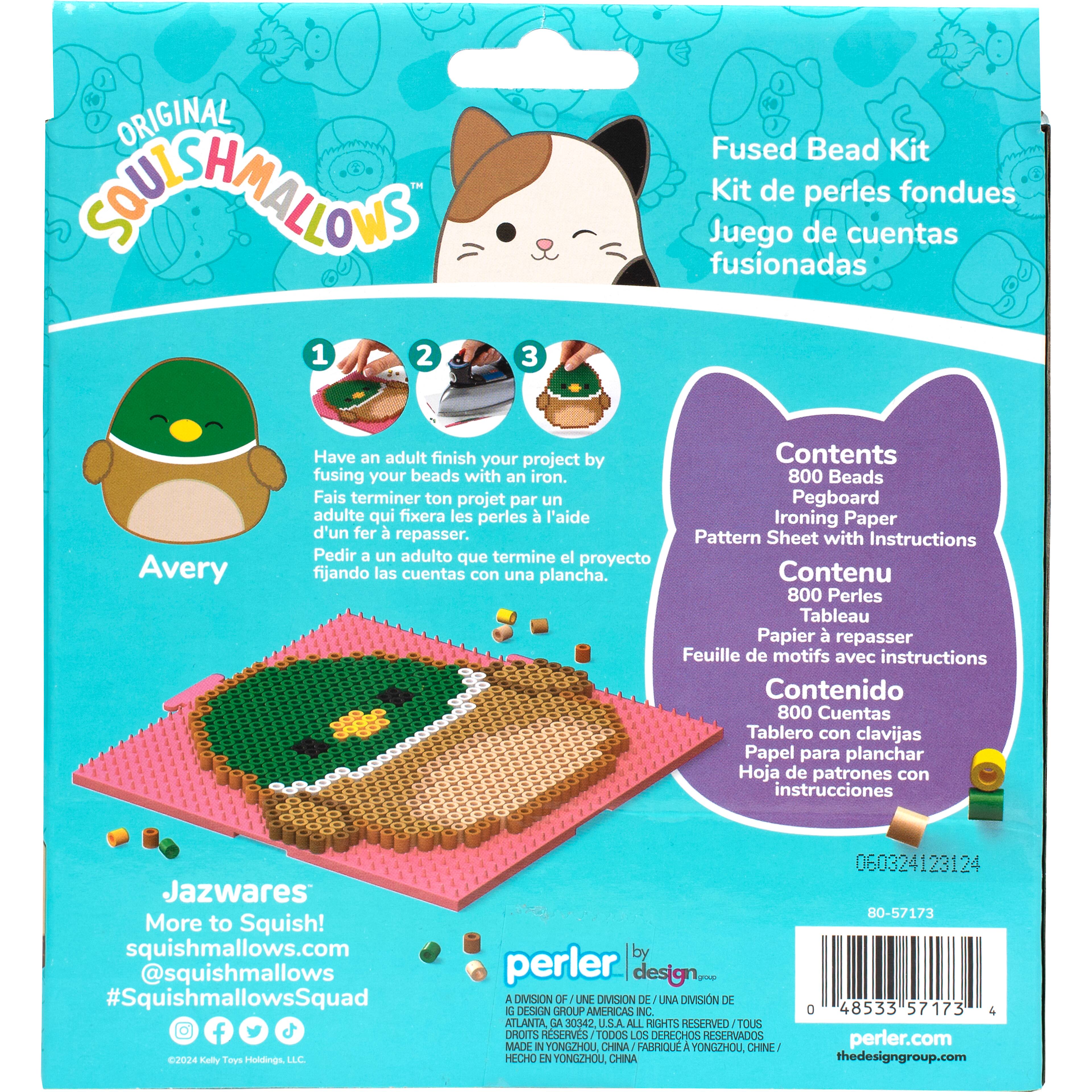 Perler™ Squishmallows™ Avery Fused Bead Kit
