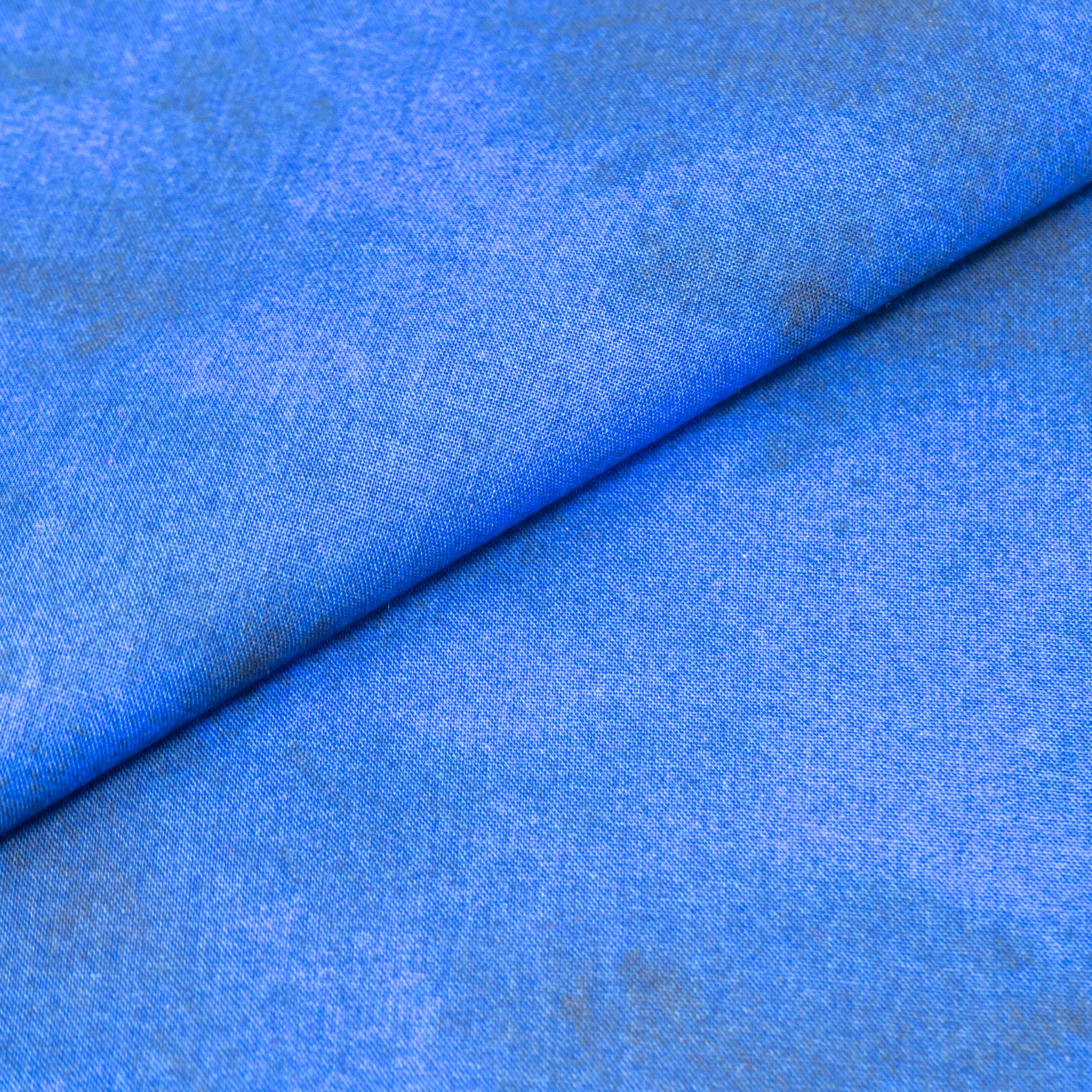 SINGER Christmas Tone-on-Tone Navy Cotton Fabric