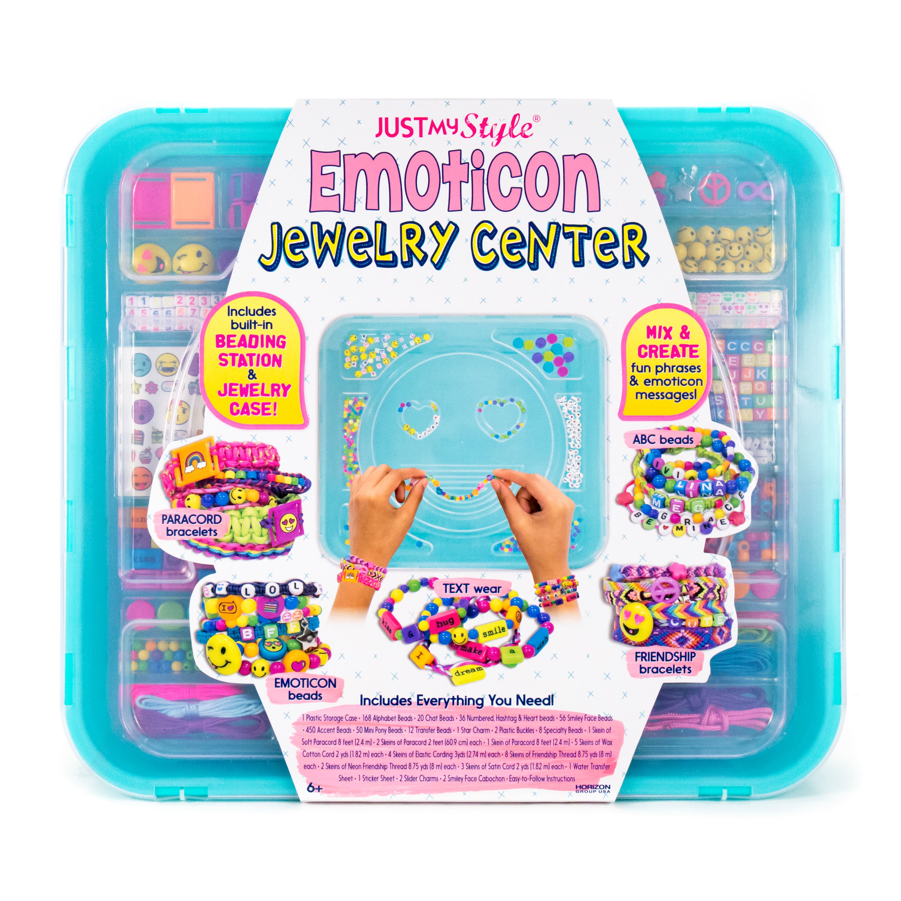Just My Style® Emoticon Jewelry Center & Storage Case