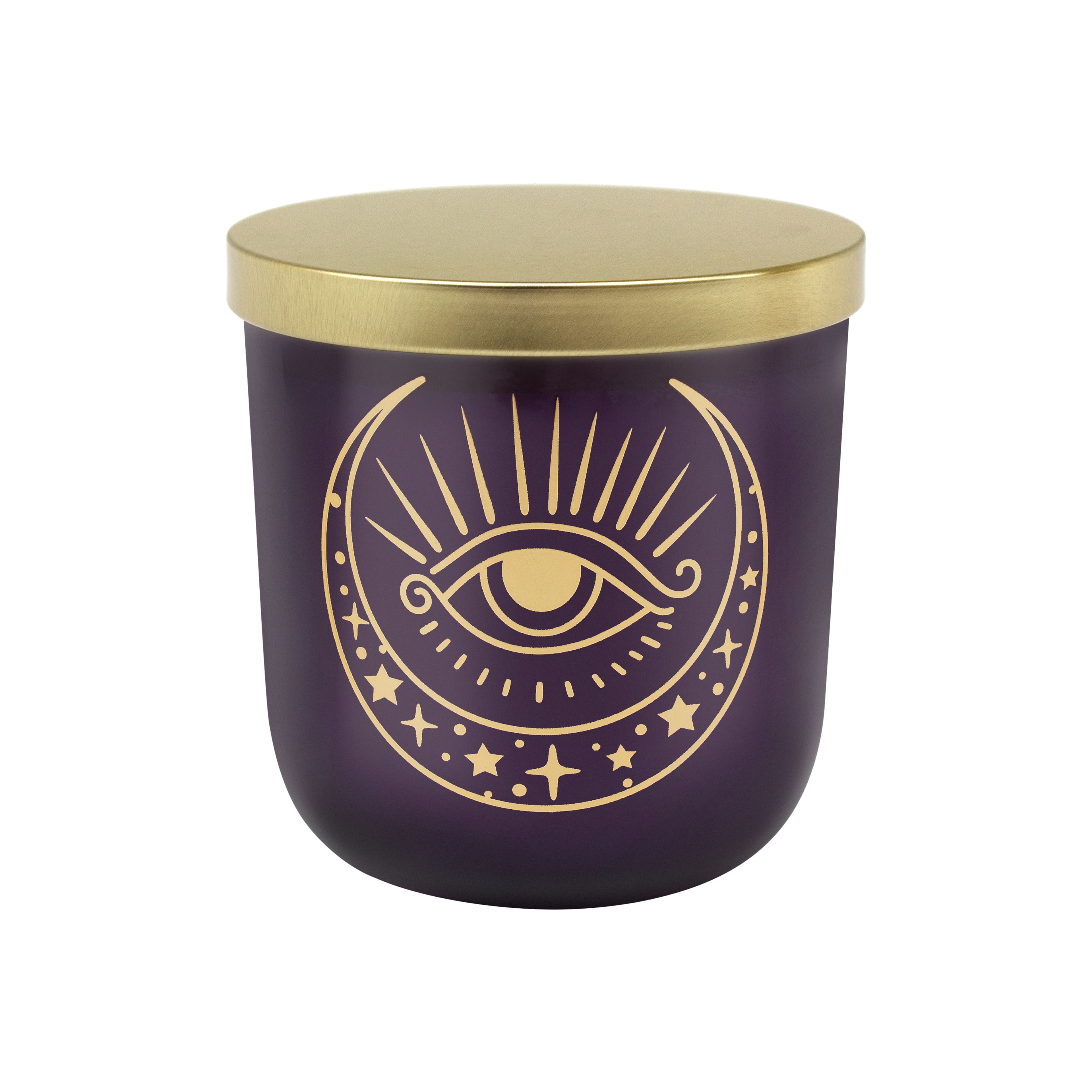Assorted 10oz. Evil Eye Scented Glass Jar Candle with Lid, 1pc. by Ashland®