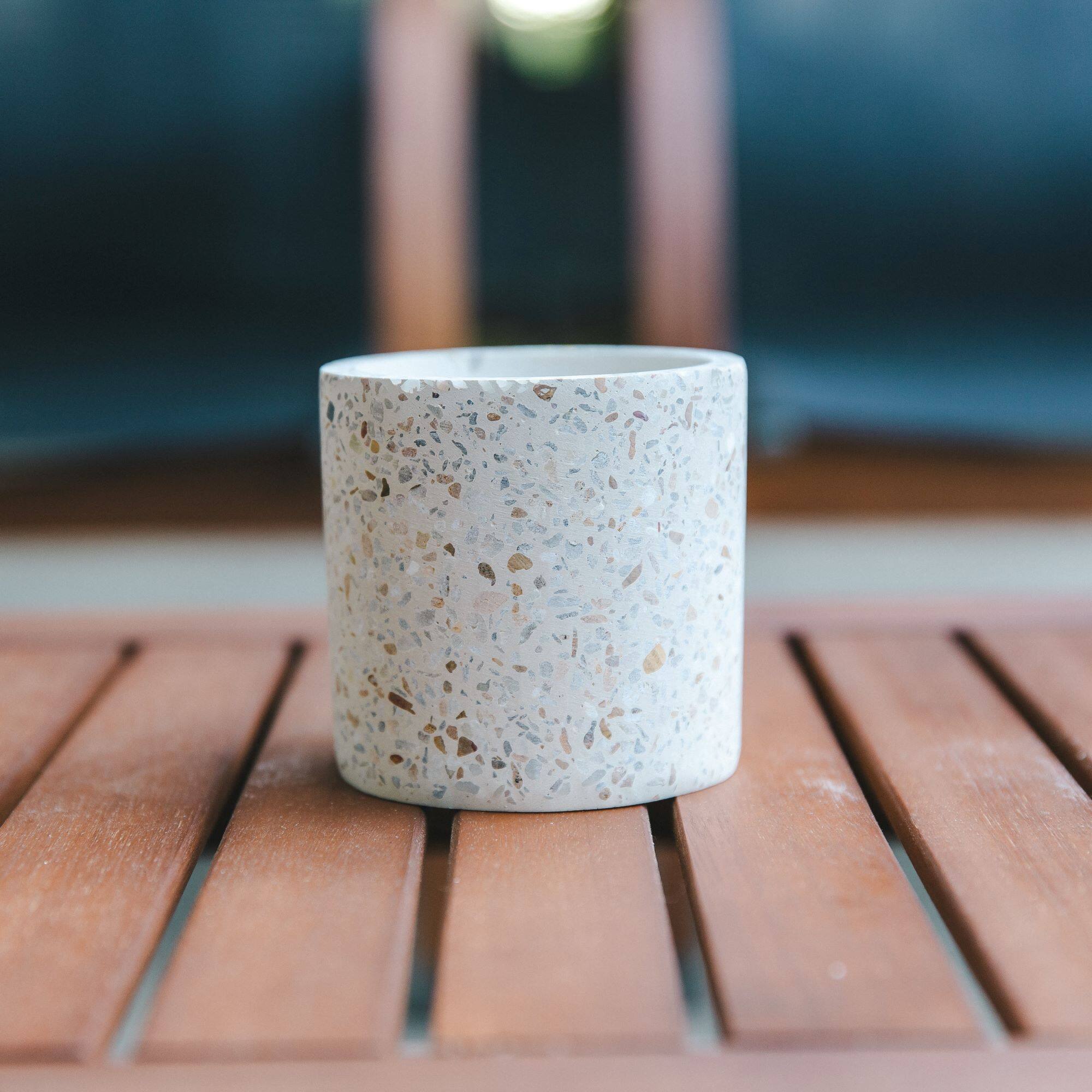 Flora Bunda 4" Terrazzo Pot