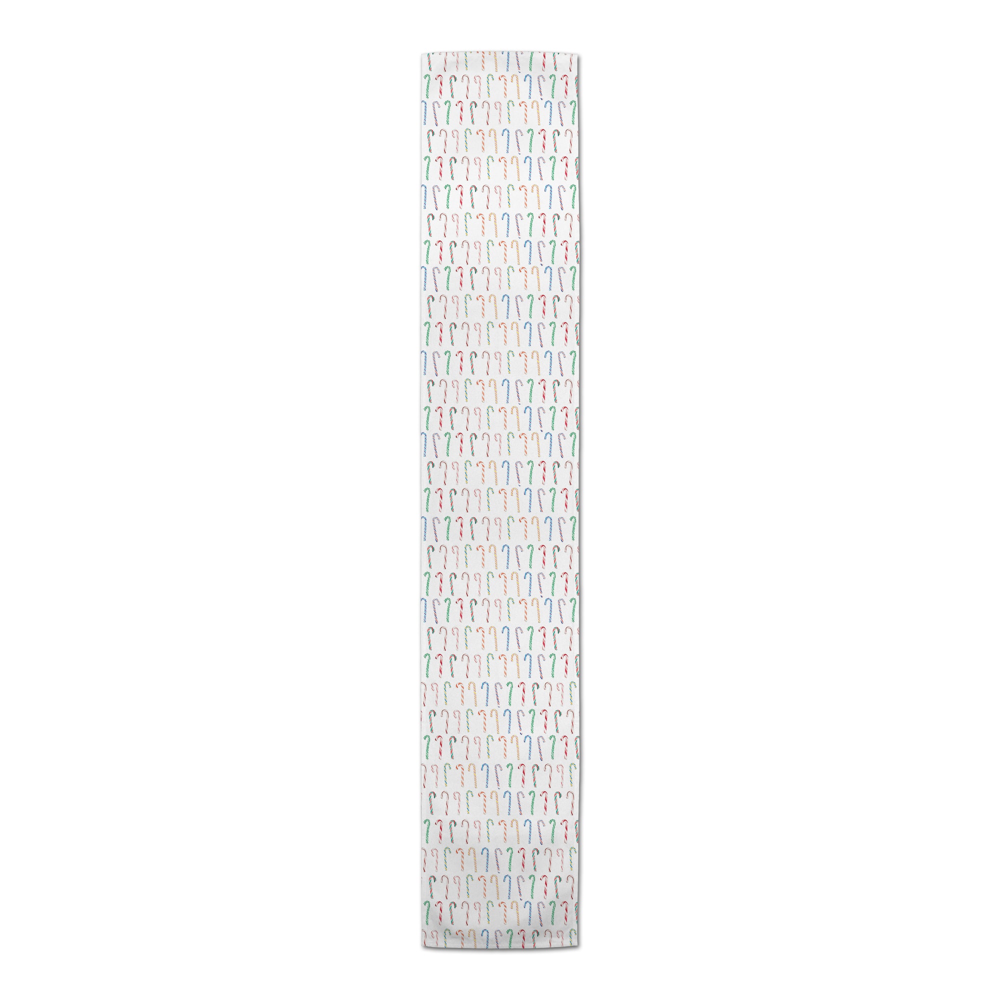 Candy Cane Pattern 16x90 Poly Twill Table Runner