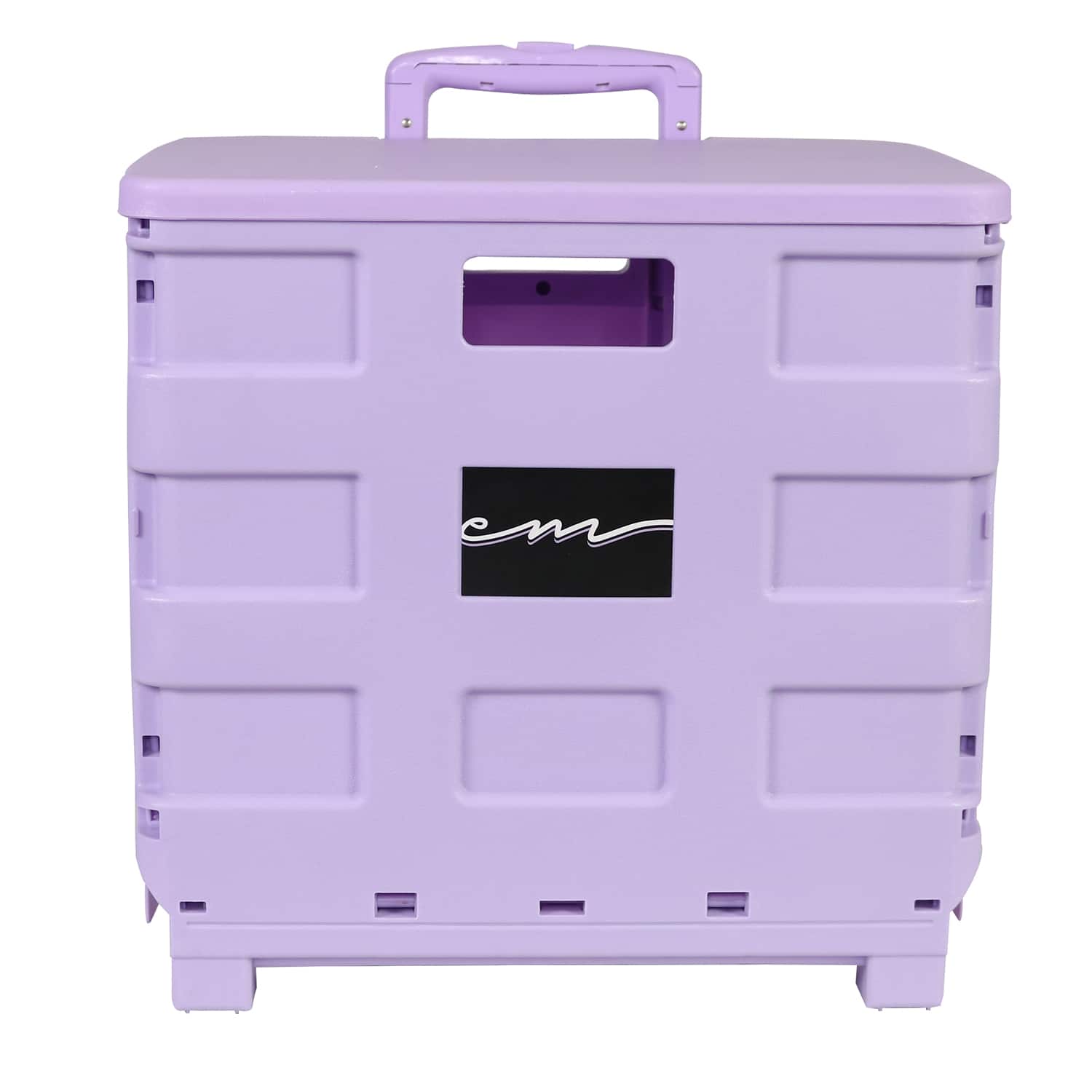 Everything Mary Collapsible Rolling Cart with Lid