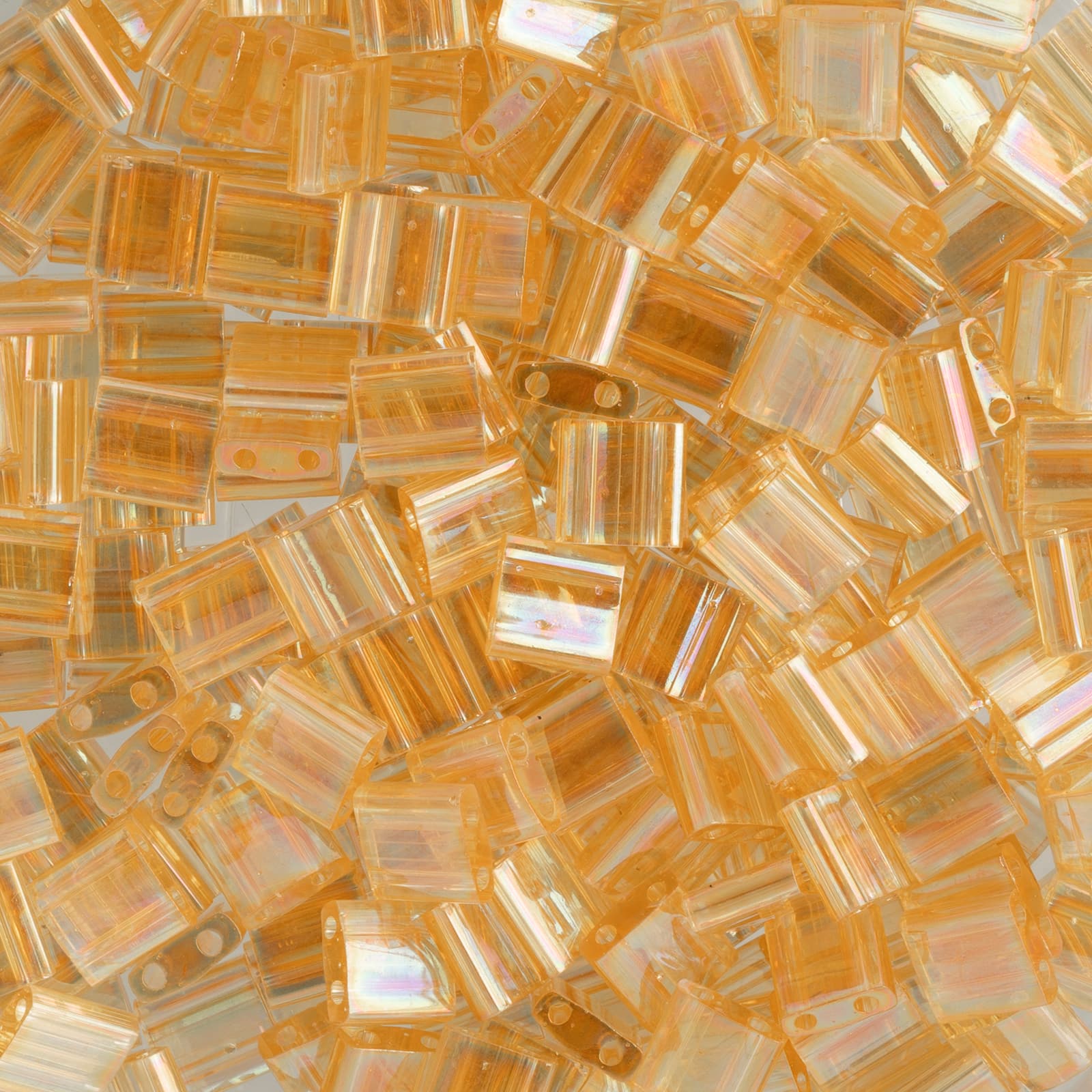 Miyuki® TILA® 5mm Transparent AB Glass Beads Vial