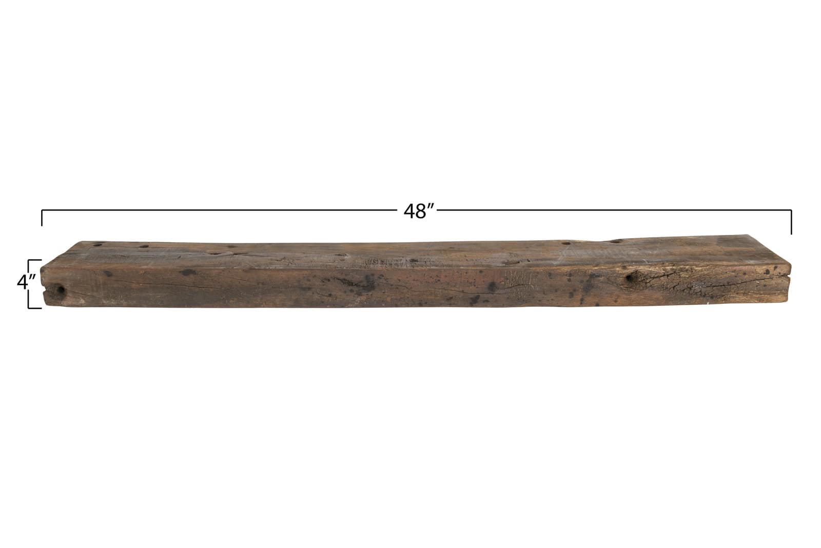 Hello Honey® 48" Reclaimed Wood Floating Wall Shelf