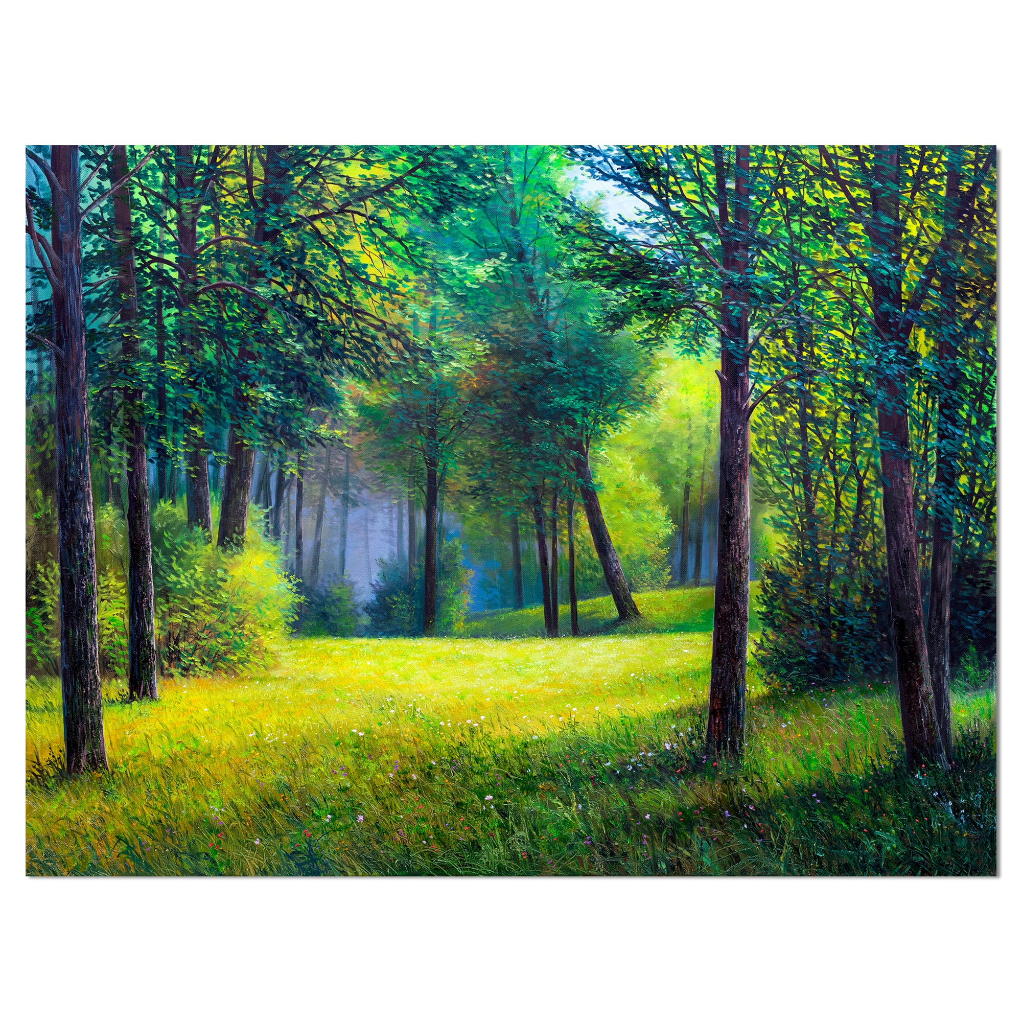 Designart - Colorful Summer Sunset