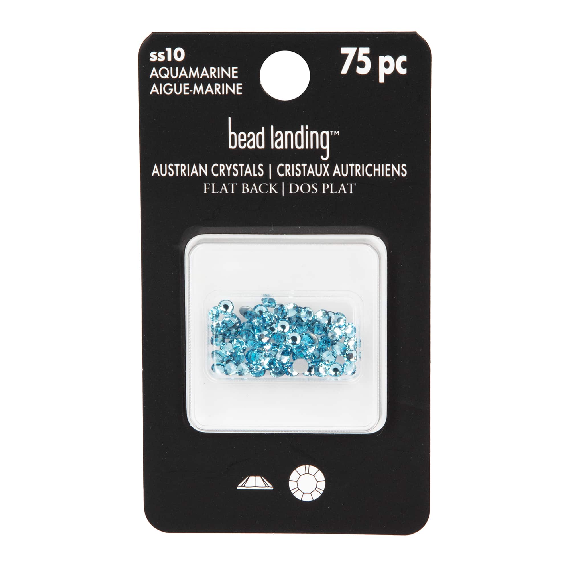 SS10 Round Flatback Austrian Crystals by Bead Landing