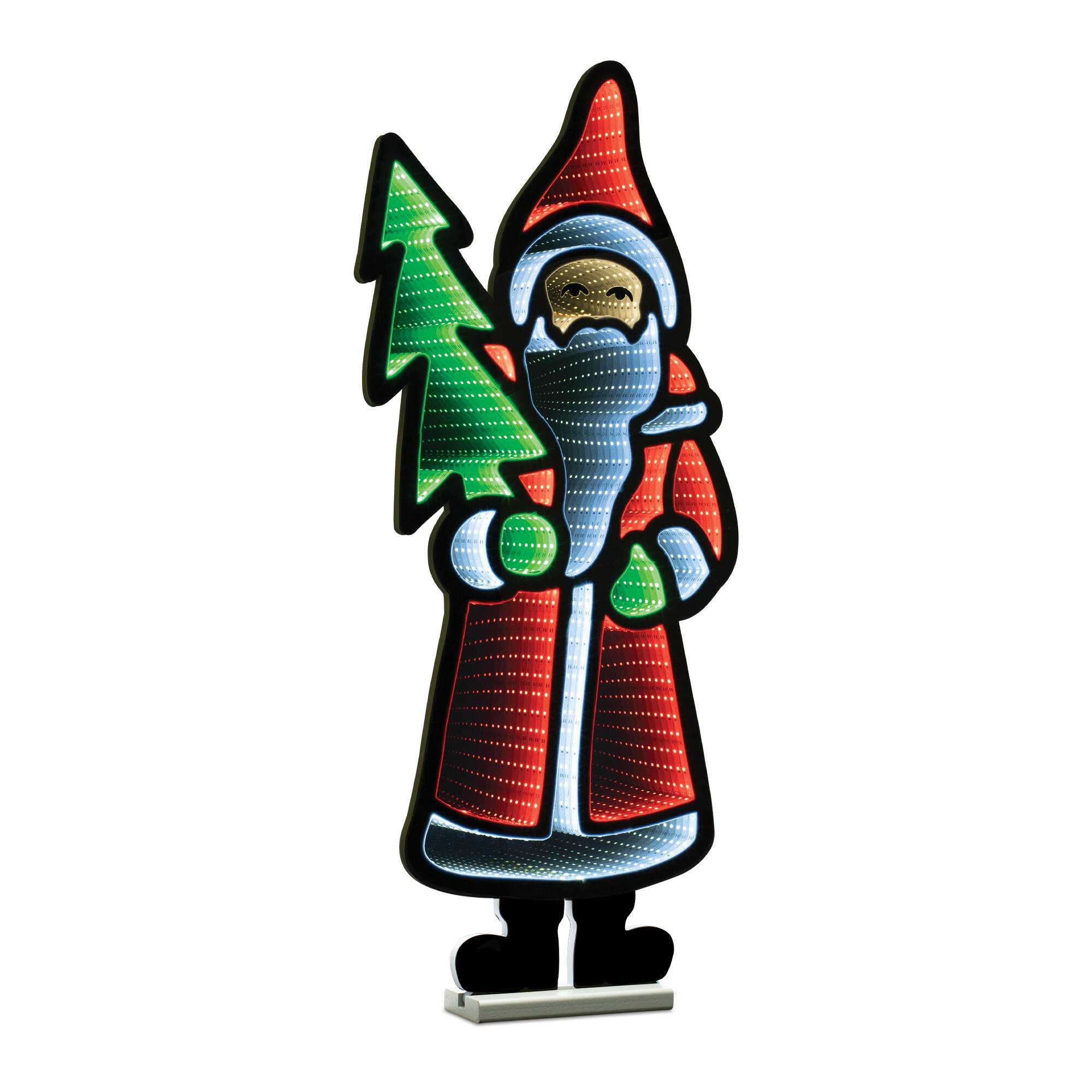 Santa with Pine Tree EkkoLight