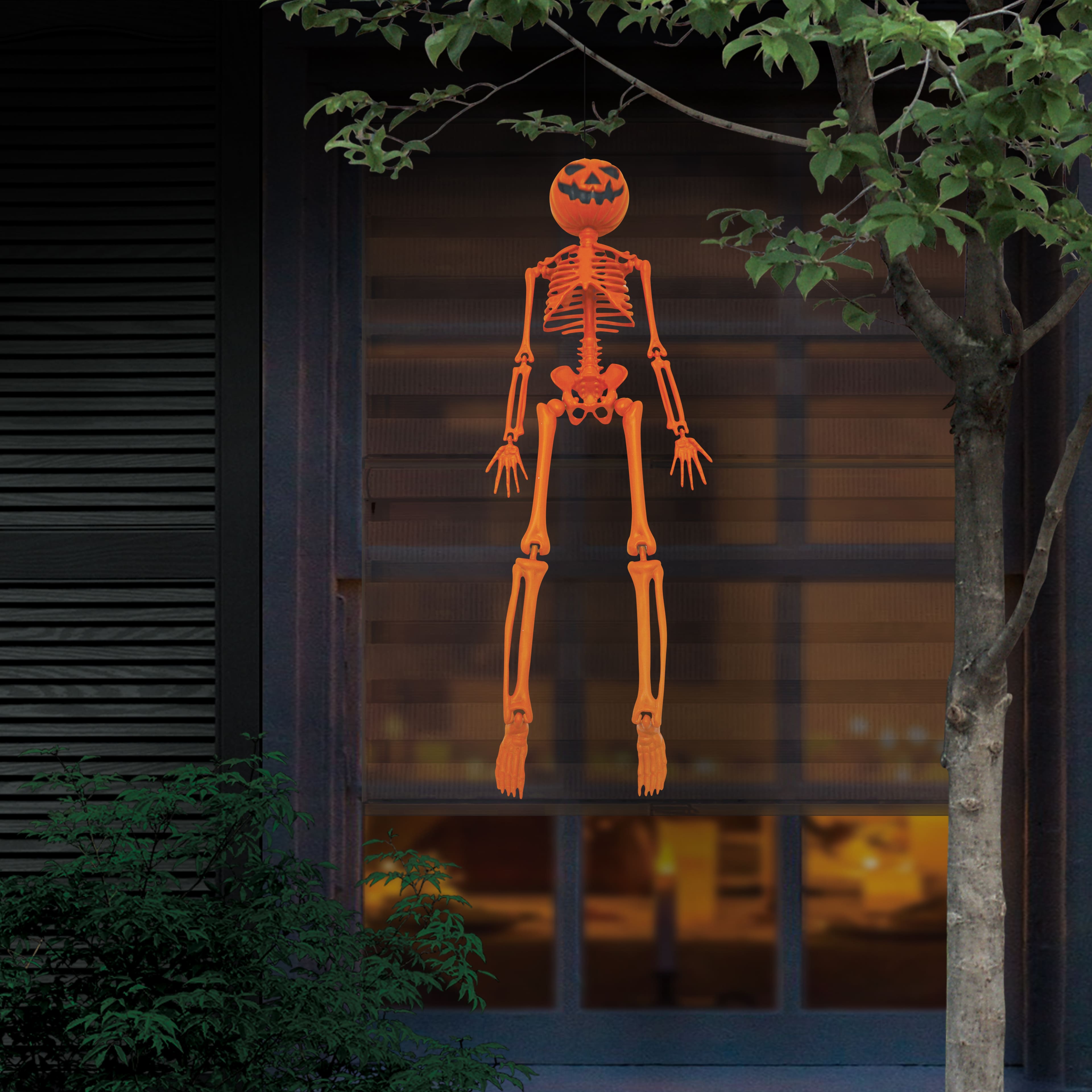 16" Jack-o'-Lantern Skeleton by Ashland®