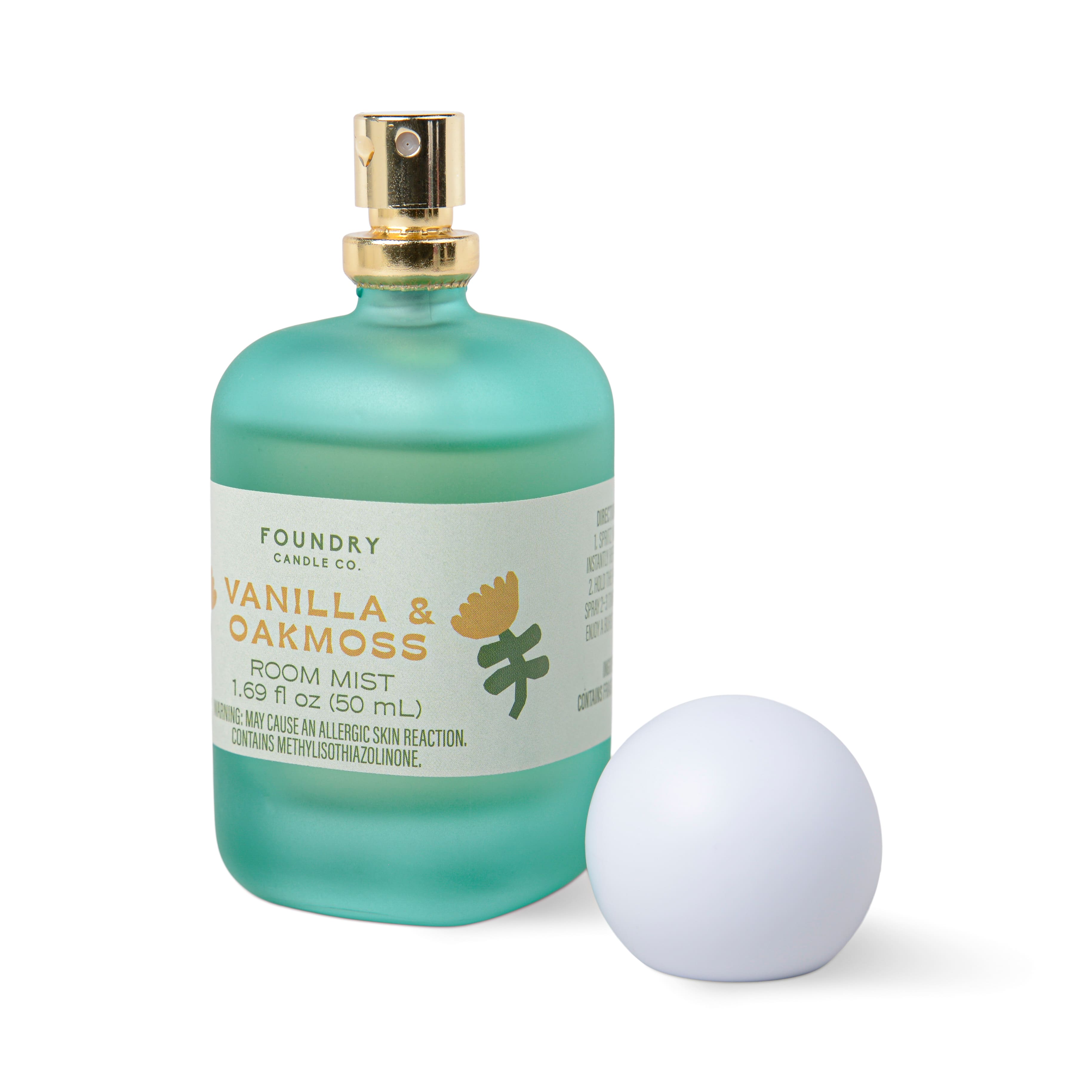 Foundry Candle Co. Vanilla & Oak Moss Room Mist