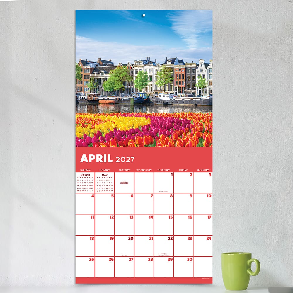 2027 World Travel Wall Calendar
