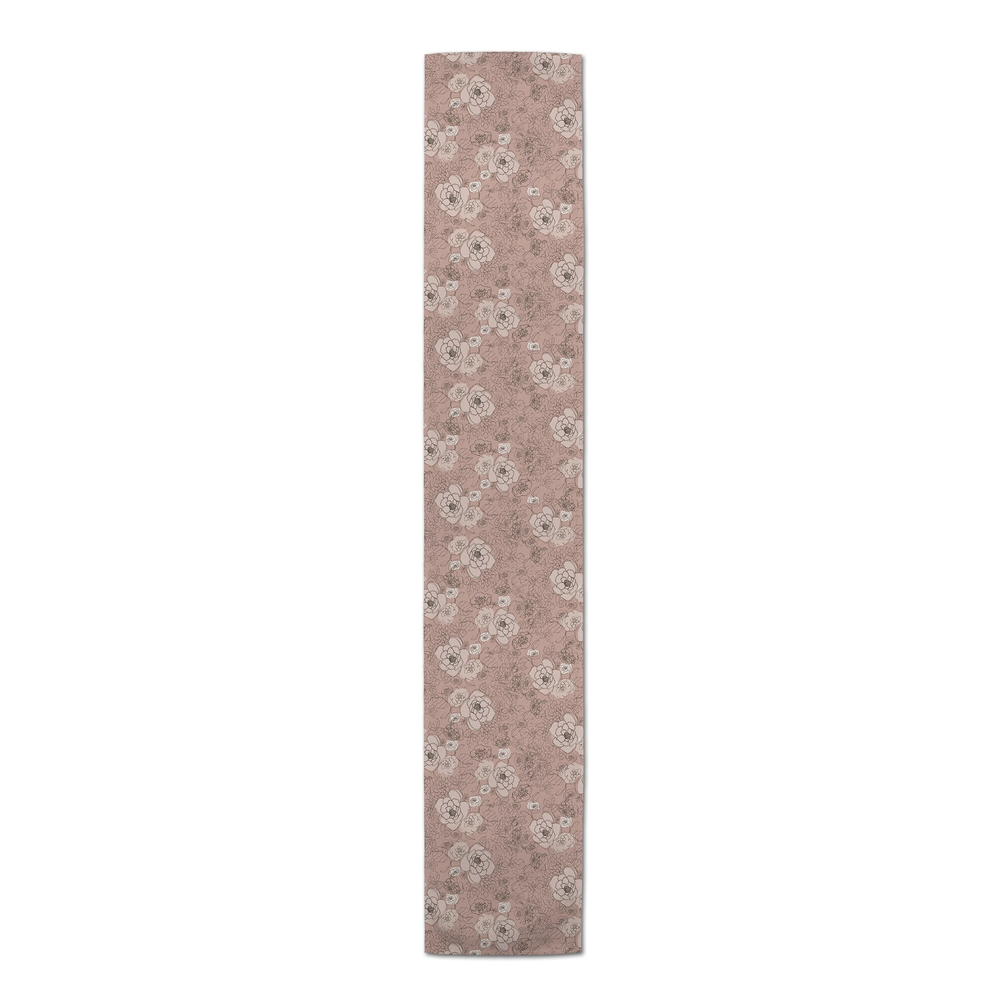 90" Multi Floral Cotton Twill Runner