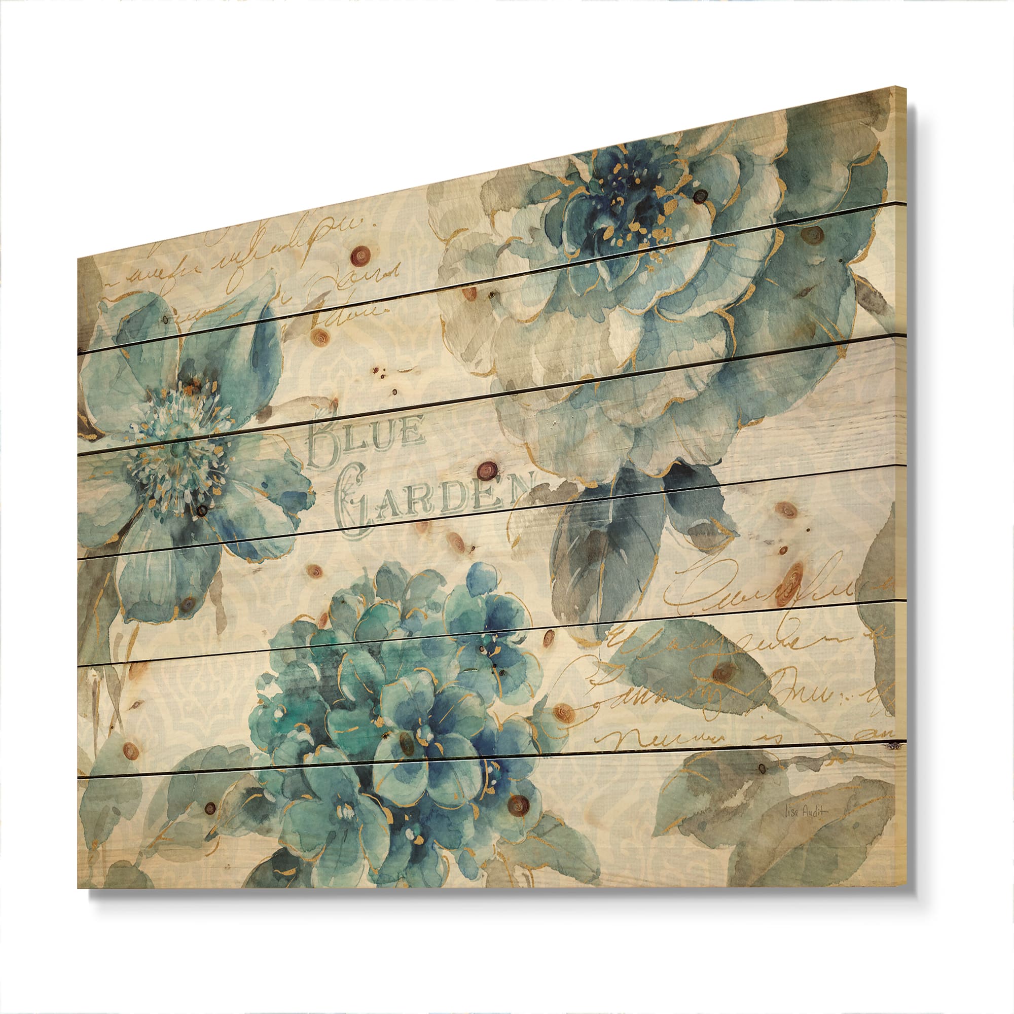 Designart - My Greenhouse Cottage Flowers I