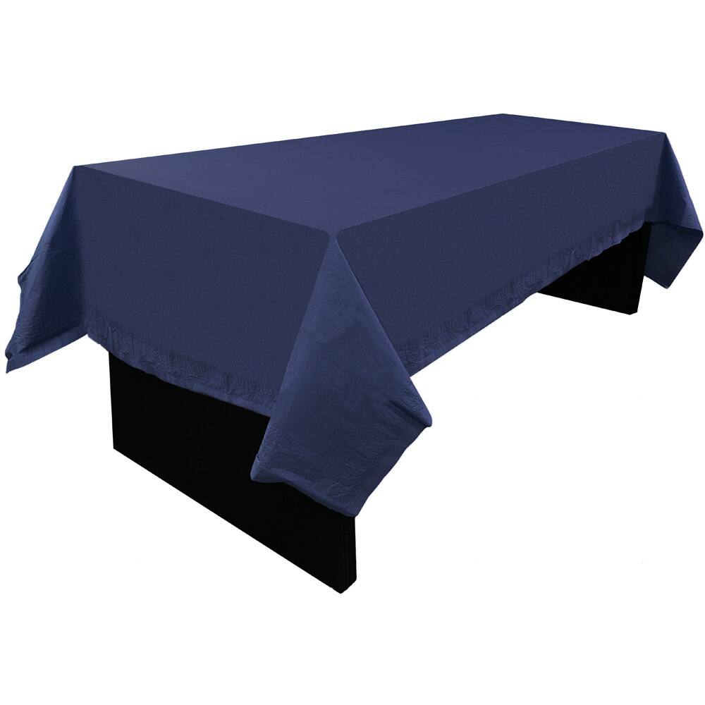 JAM Paper 108" Rectangular Plastic Lined Paper Table Cover