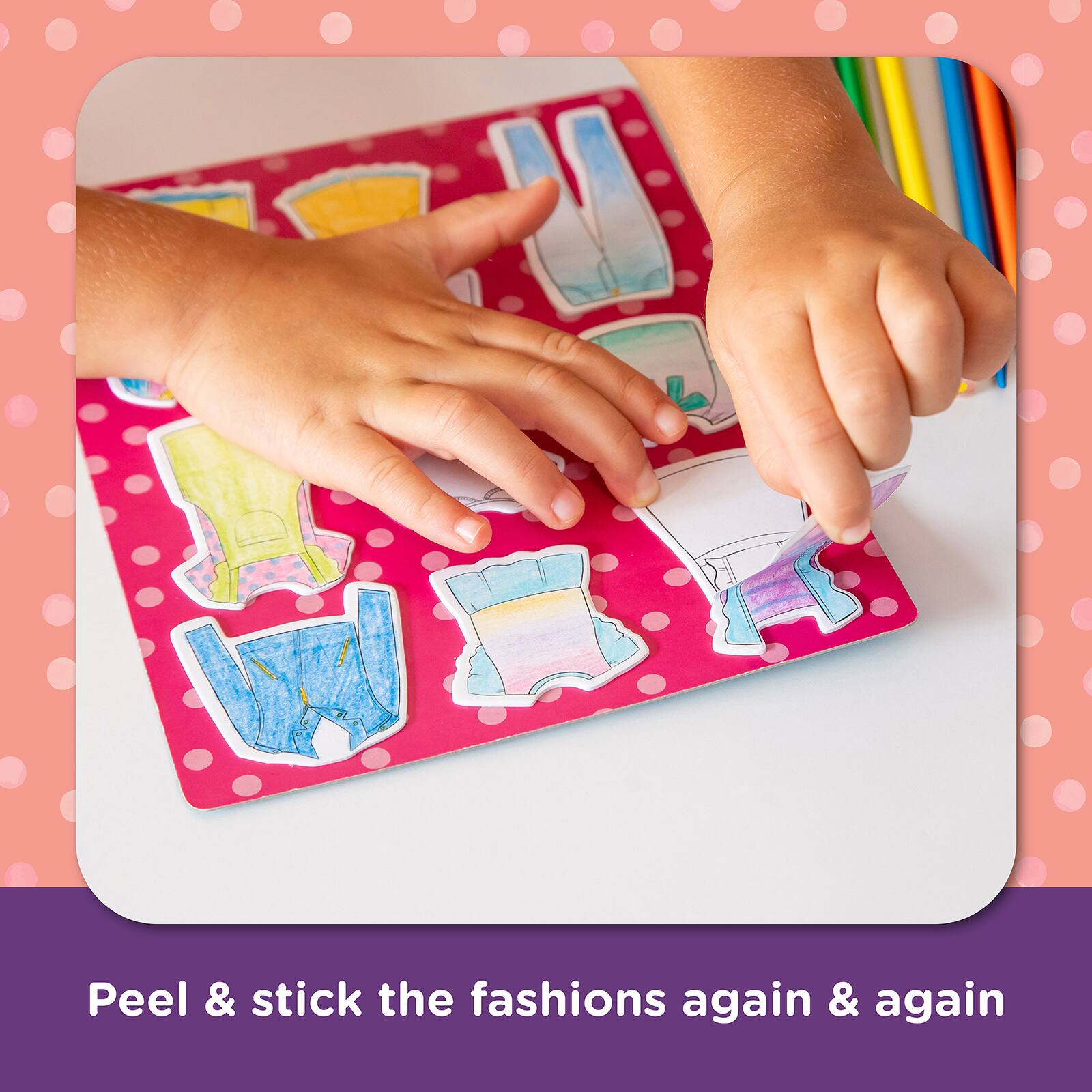 Educational Insights® Papercraft Sweet Boutique Paper Dolls Kit