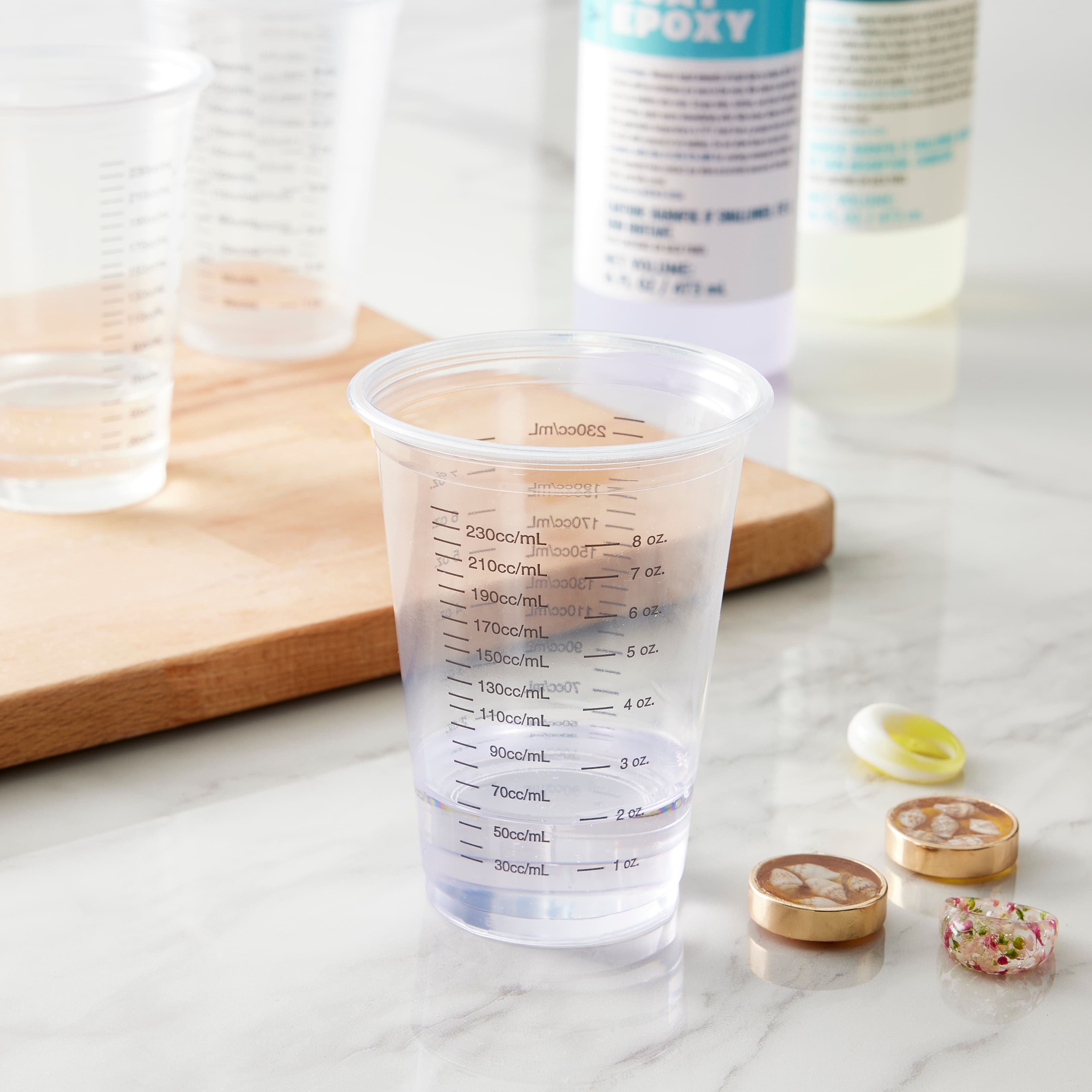 12 Packs: 10 ct. (120 total) 8oz. Resin Mixing Containers by Craft Smart®