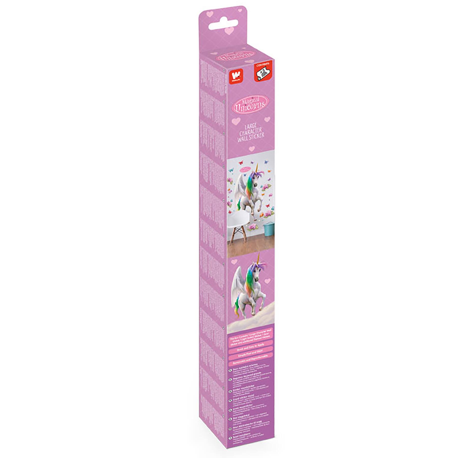 Walltastic Magical Unicorn Large Character Sticker
