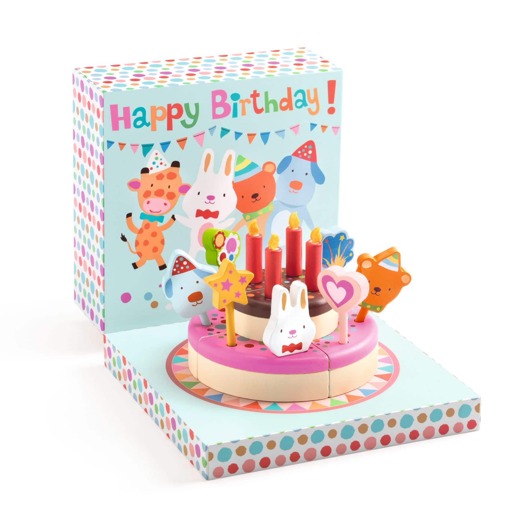 DJECO Role Play Happy Birthday Game Set
