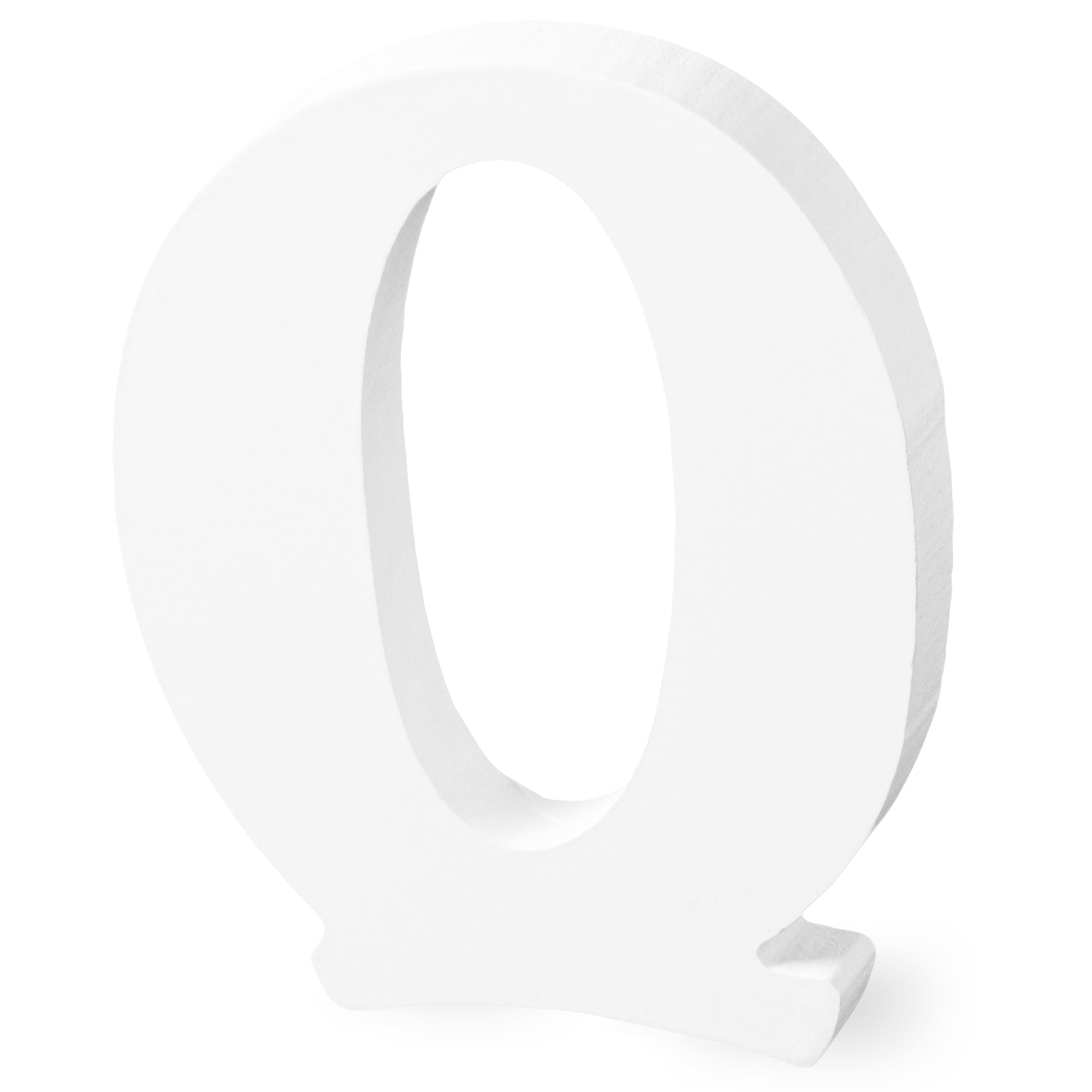 12 Pack: 4.75" White Wood Letter by Make Market®