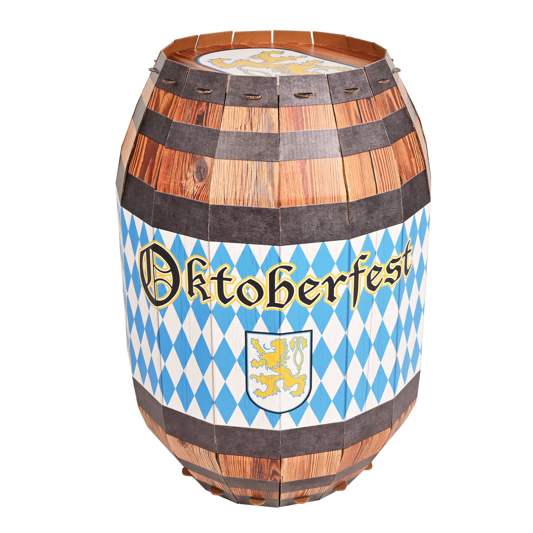 Beistle 33" x 22.75" 3D Oktoberfest Barrel Prop